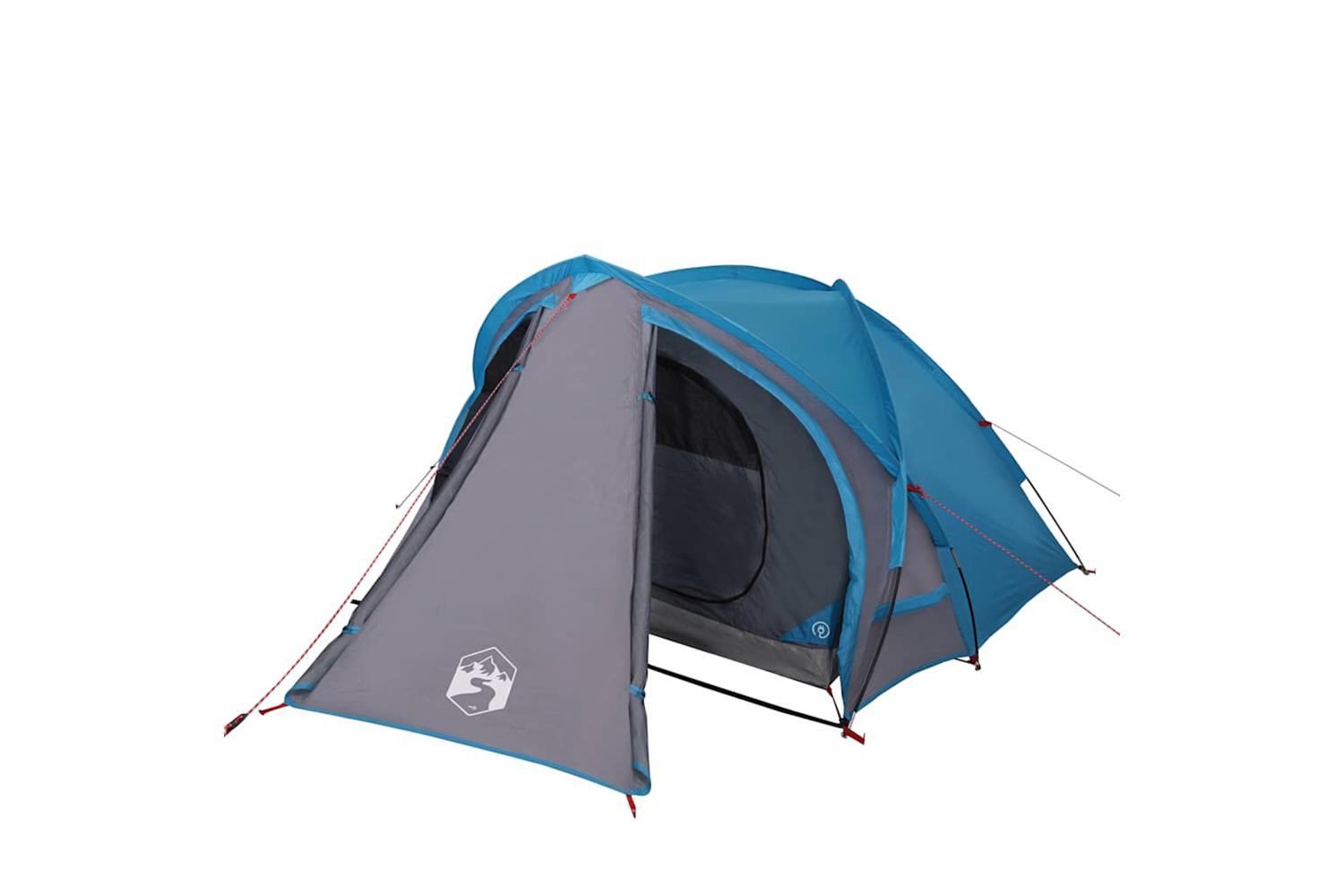 Vidaxl Camping Tent Dome 2-person Blue Waterproof-4