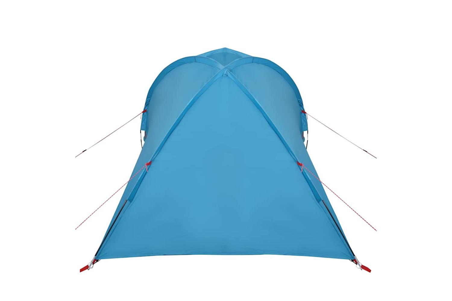 Vidaxl Camping Tent Dome 2-person Blue Waterproof-8