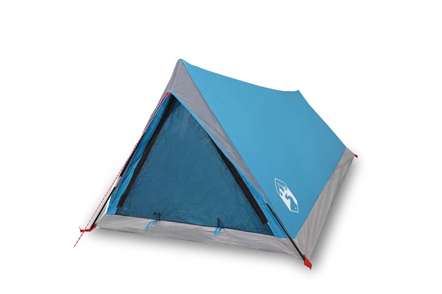 Vidaxl Camping Tent 2-person Blue Waterproof
