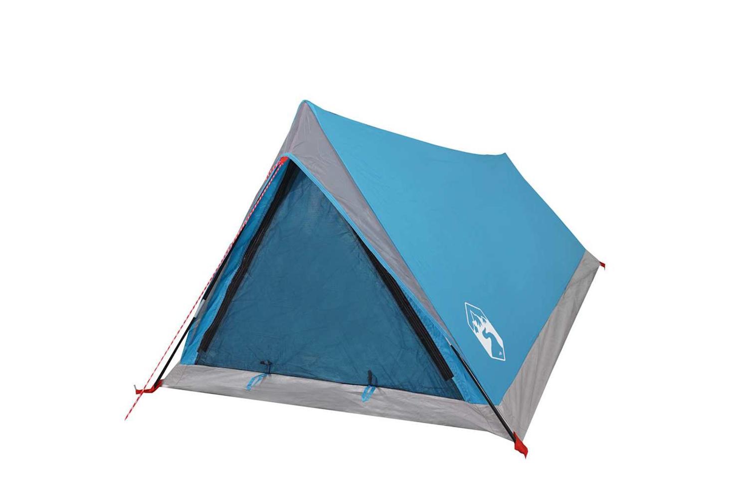 Vidaxl Camping Tent 2-person Blue Waterproof-4
