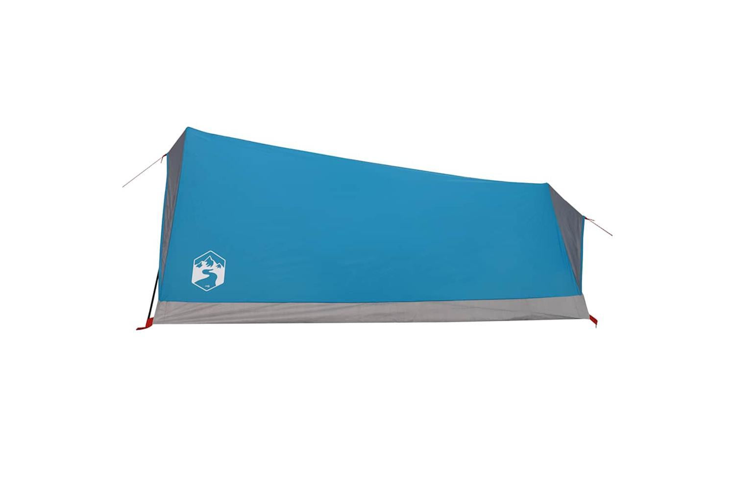 Vidaxl Camping Tent 2-person Blue Waterproof-7