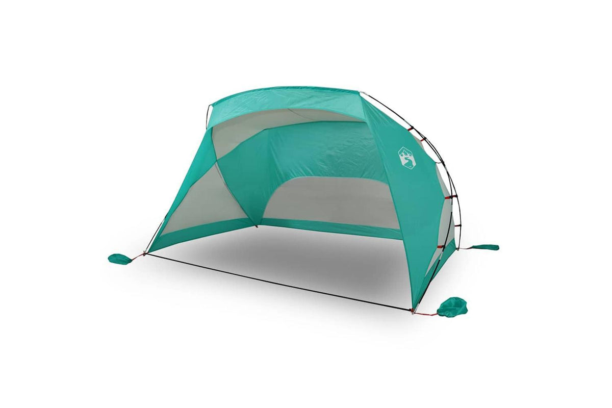 Vidaxl Beach Tent Sea Green 274x178x170/148 Cm 185t Polyester