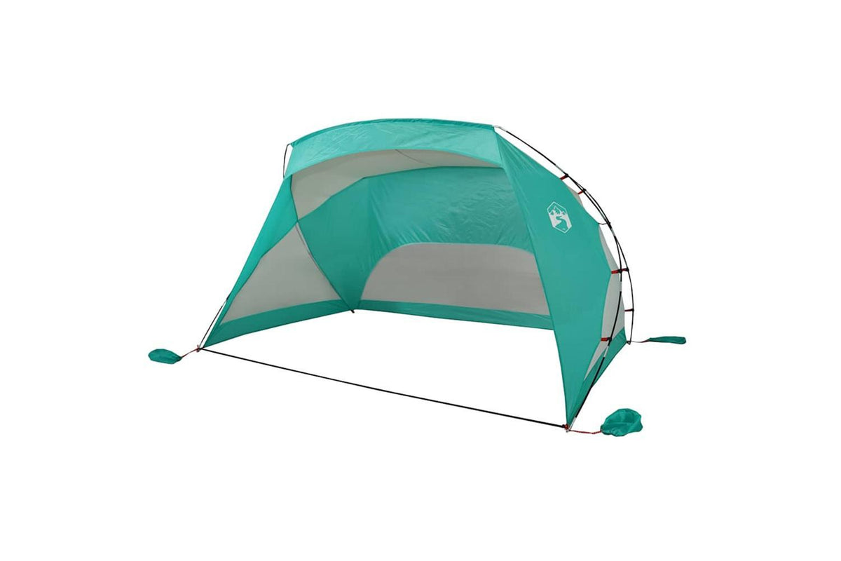 Vidaxl Beach Tent Sea Green 274x178x170/148 Cm 185t Polyester-4