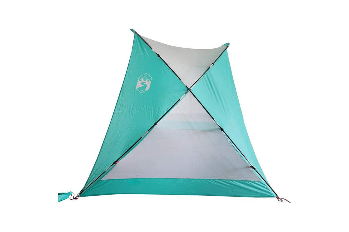 Vidaxl Beach Tent Sea Green 274x178x170/148 Cm 185t Polyester-6