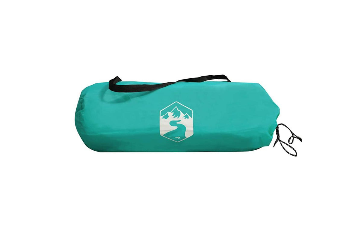 Vidaxl Beach Tent Sea Green 274x178x170/148 Cm 185t Polyester-9