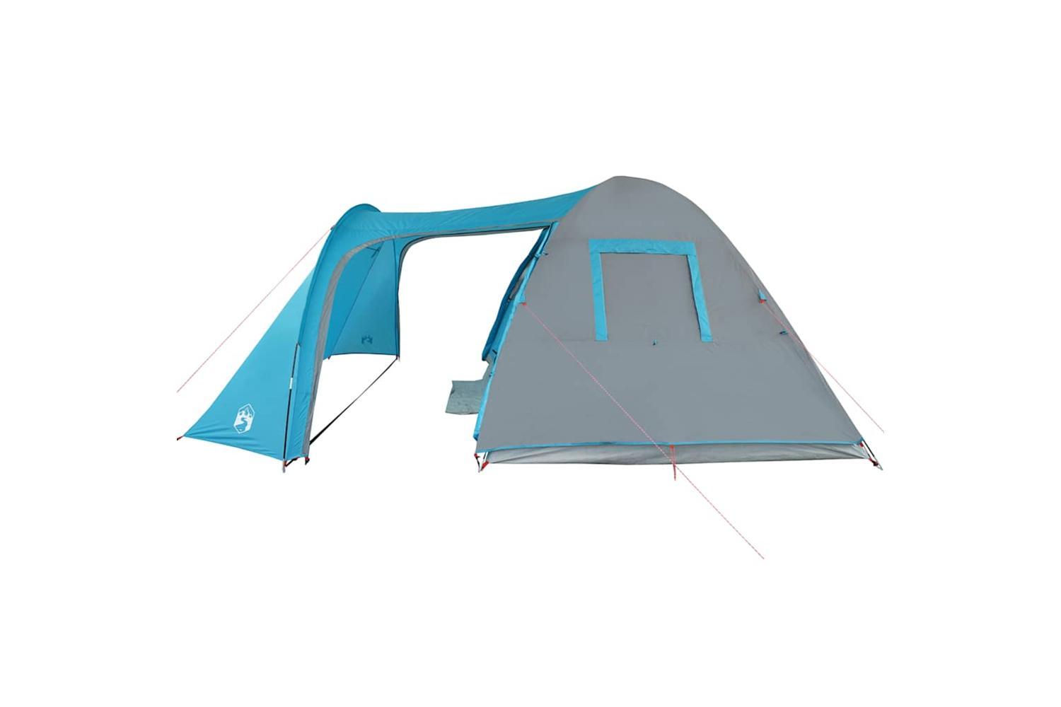 Vidaxl Family Tent Dome 6-person Blue Waterproof-7