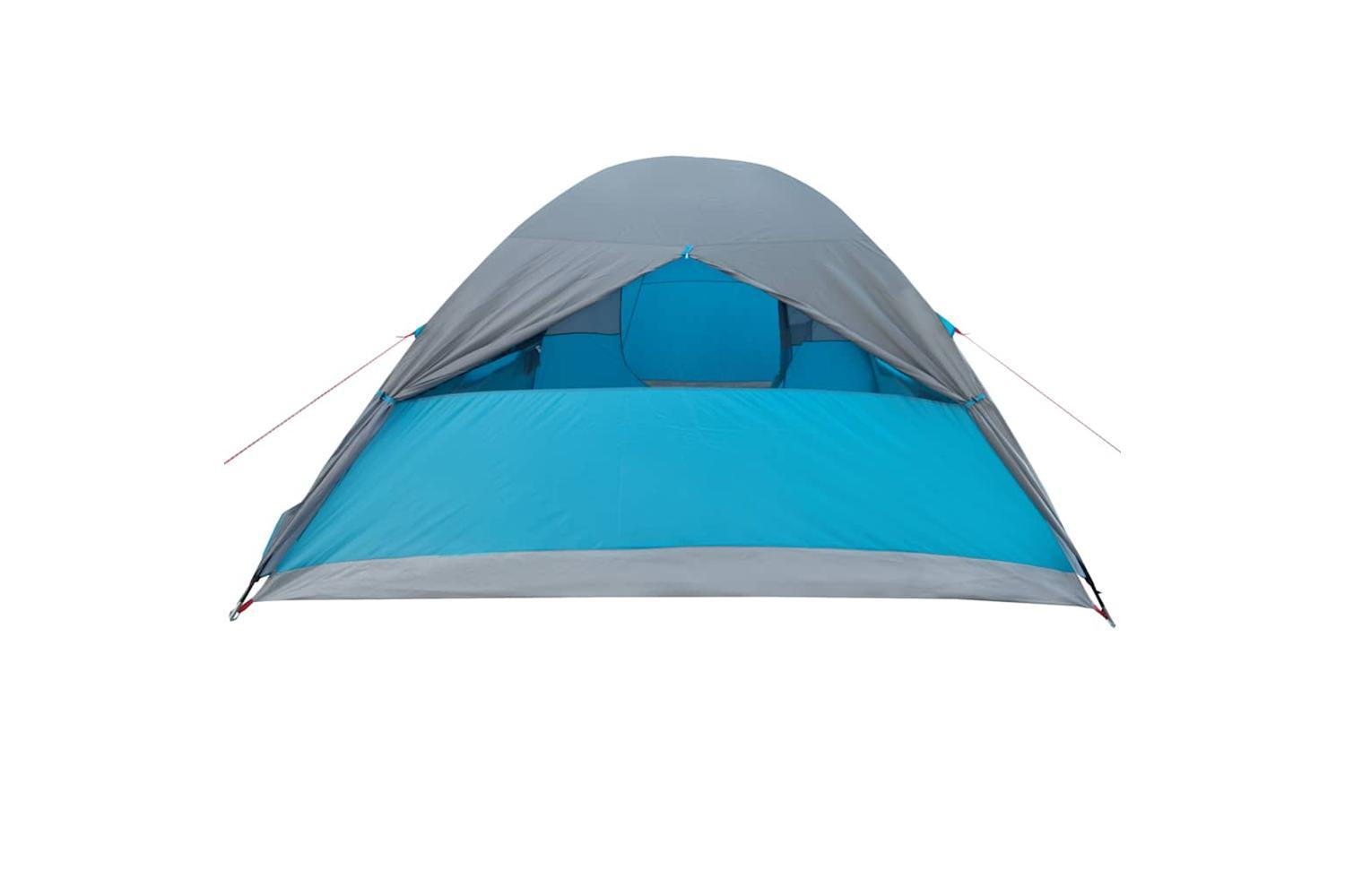 Vidaxl Family Tent Dome 6-person Blue Waterproof-9
