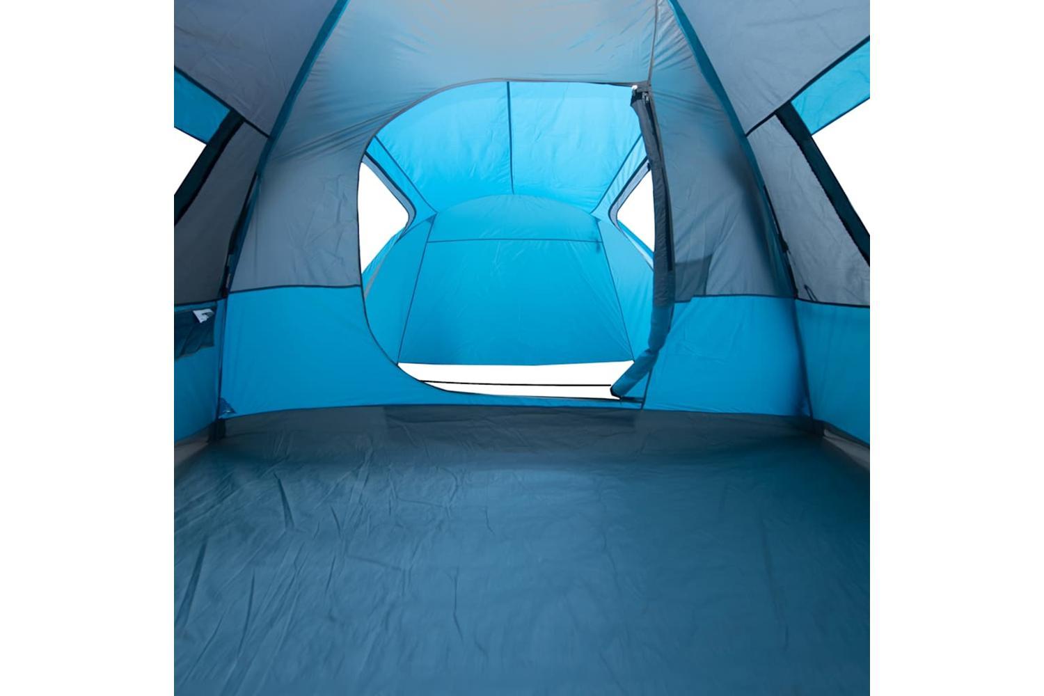 Vidaxl Family Tent Dome 6-person Blue Waterproof-10