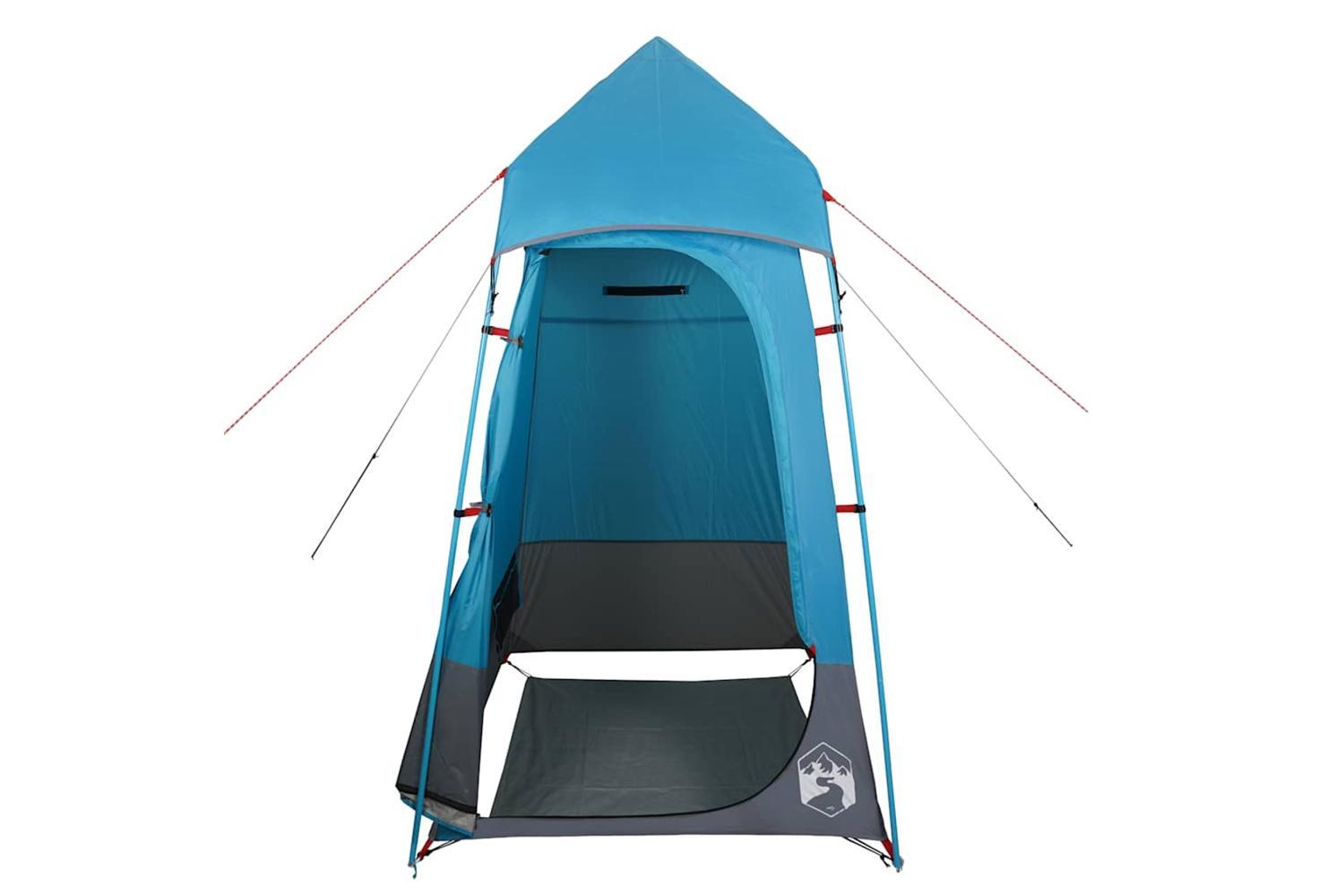 Vidaxl Toilet Tent Blue Waterproof-4