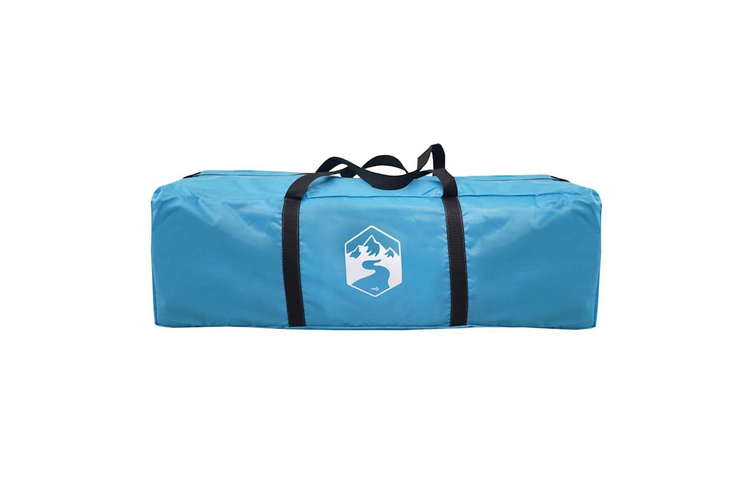 Vidaxl Toilet Tent Blue Waterproof-9