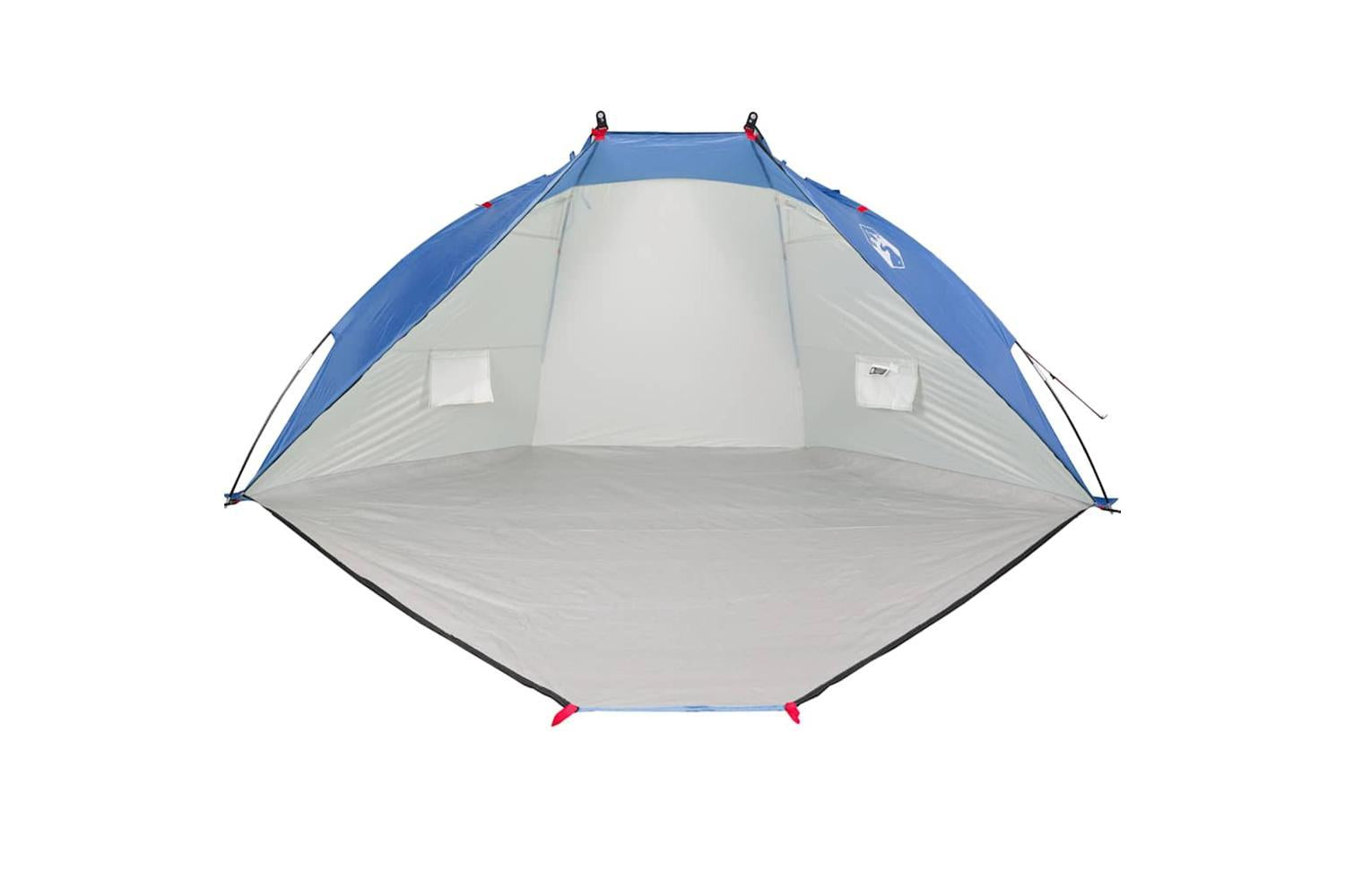 Vidaxl Beach Tent Azure Blue 268x223x125 Cm 185t Polyester-7