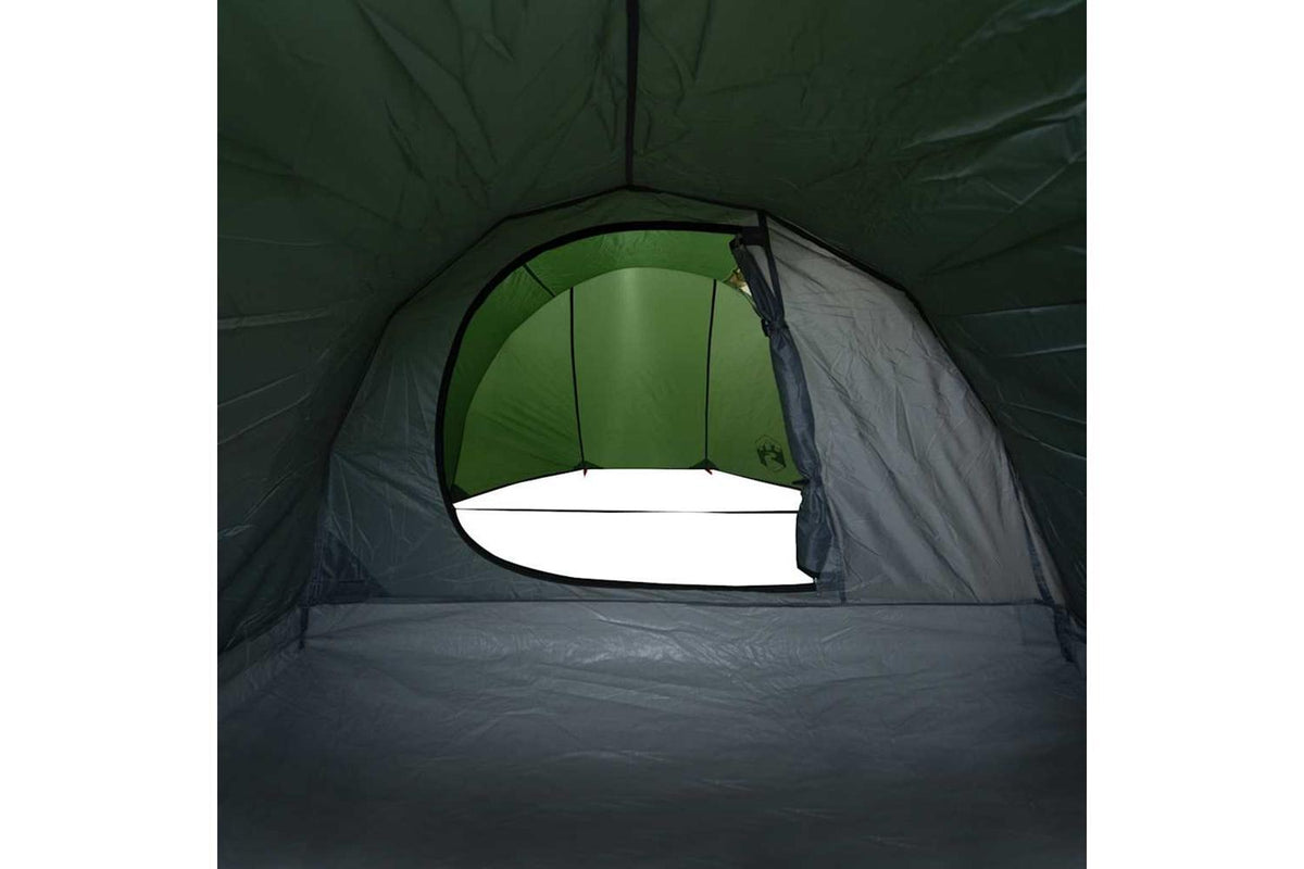 Vidaxl Camping Tent Tunnel 4-person Green Waterproof-10