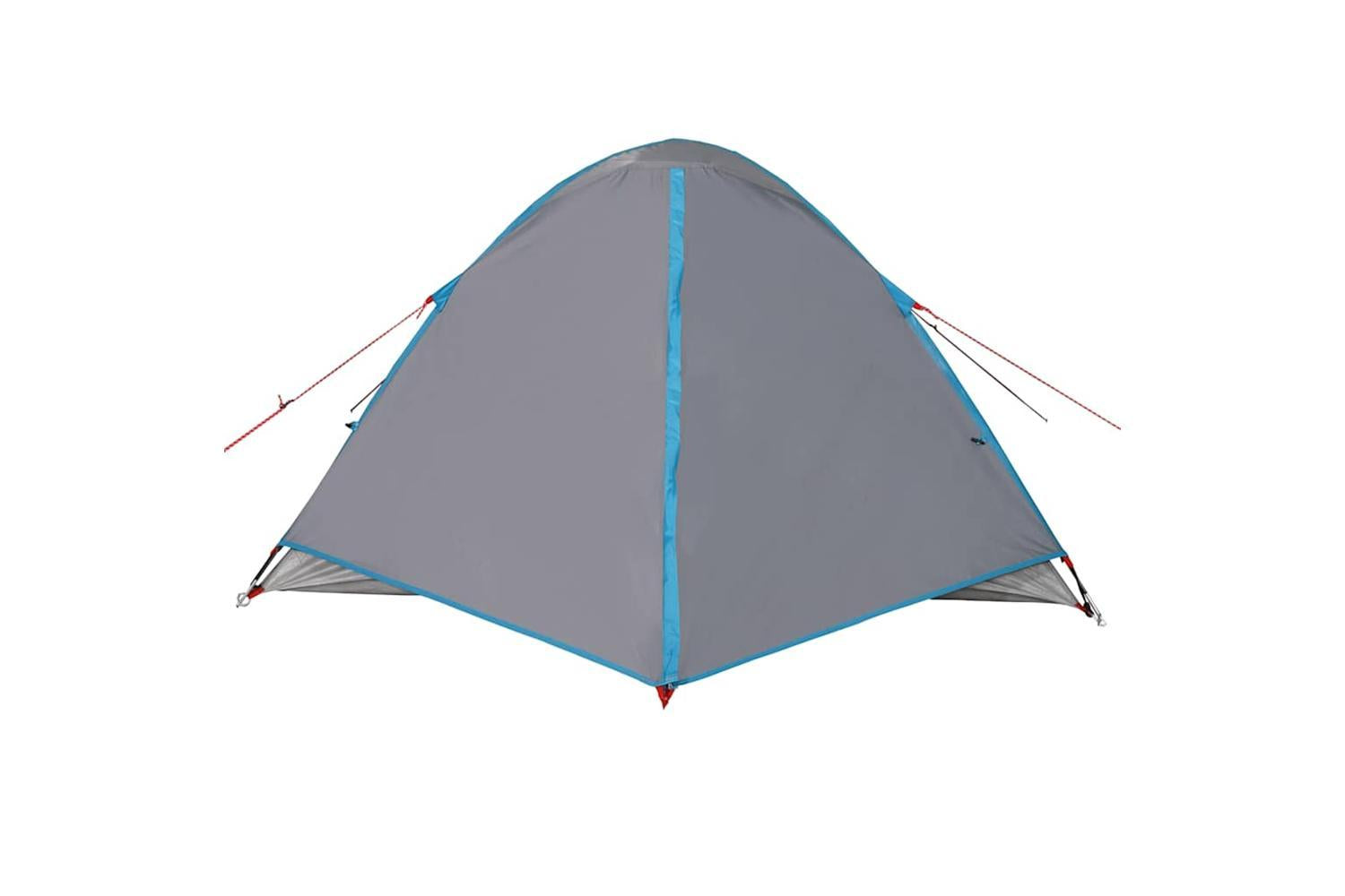 Vidaxl Camping Tent Dome 3-person Blue Waterproof-7