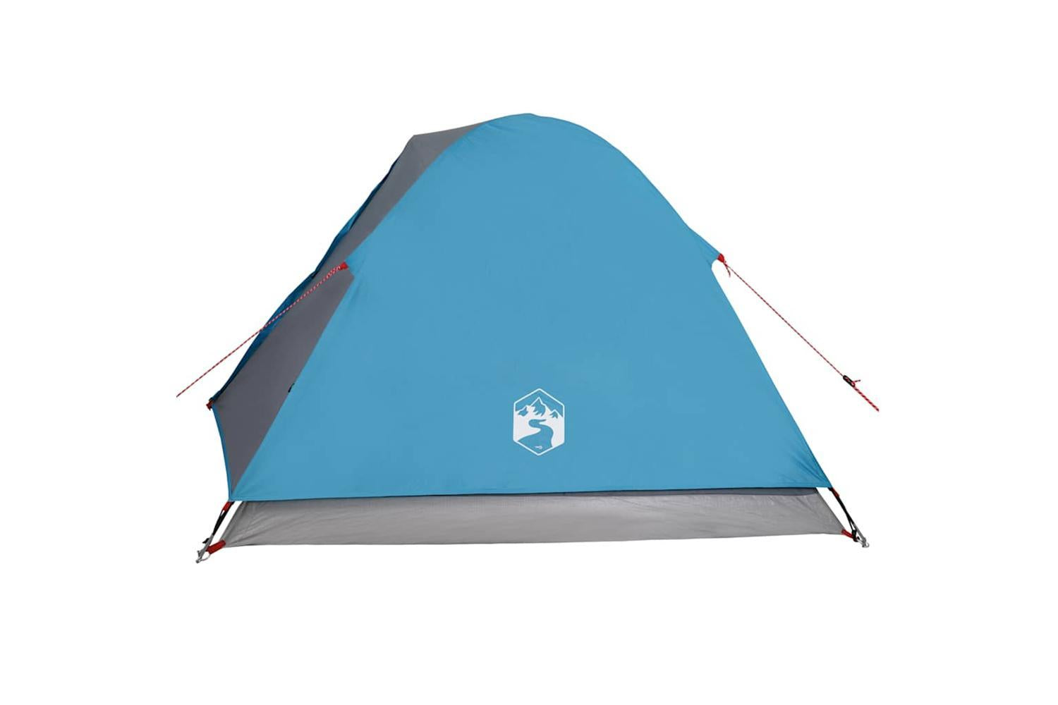 Vidaxl Camping Tent Dome 3-person Blue Waterproof-9