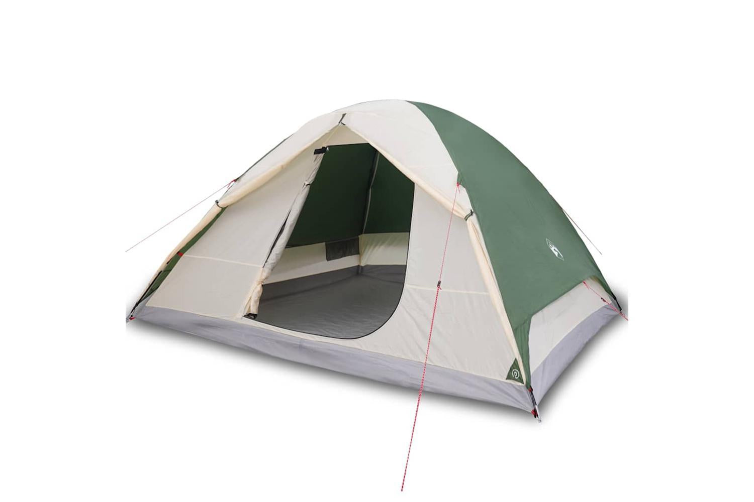 Vidaxl Camping Tent Dome 6-person Green Waterproof