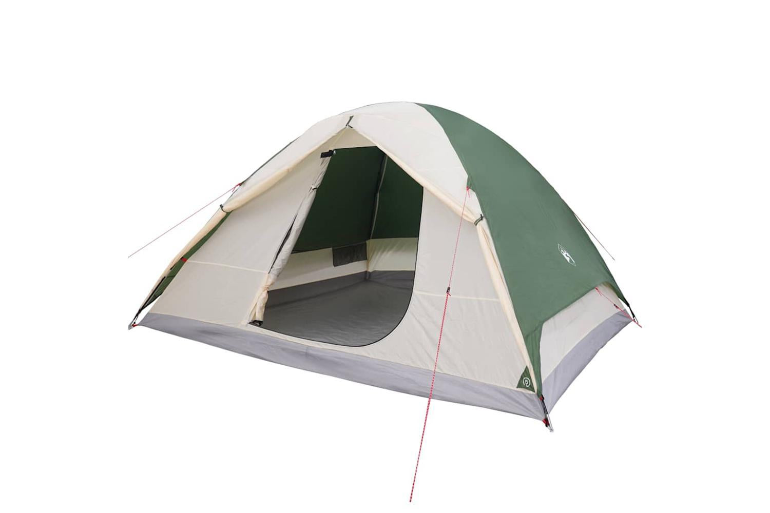 Vidaxl Camping Tent Dome 6-person Green Waterproof-4