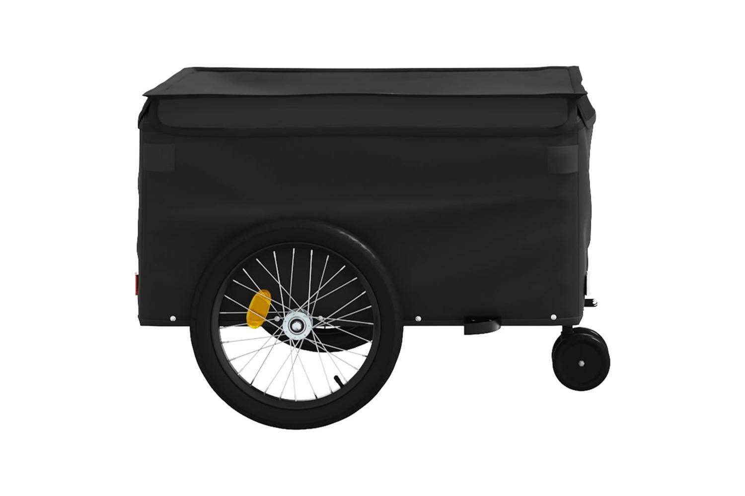 Vidaxl Bike Trailer Black 45 Kg Iron-7