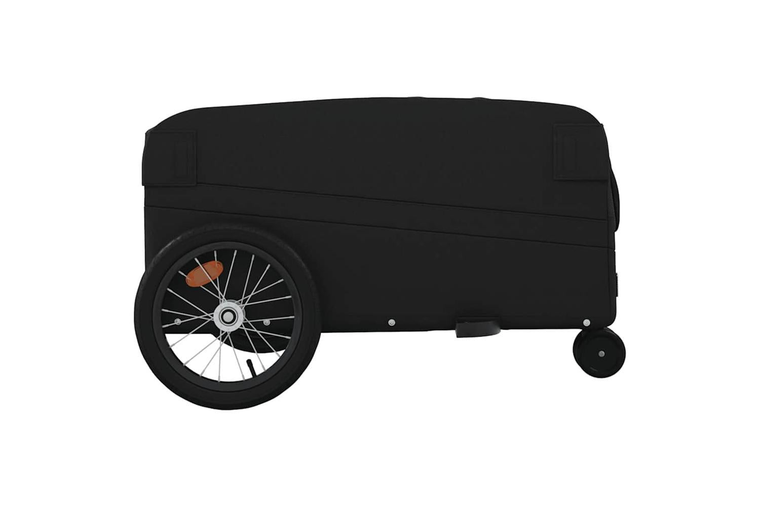 Vidaxl Bike Trailer Black 45 Kg Iron-7