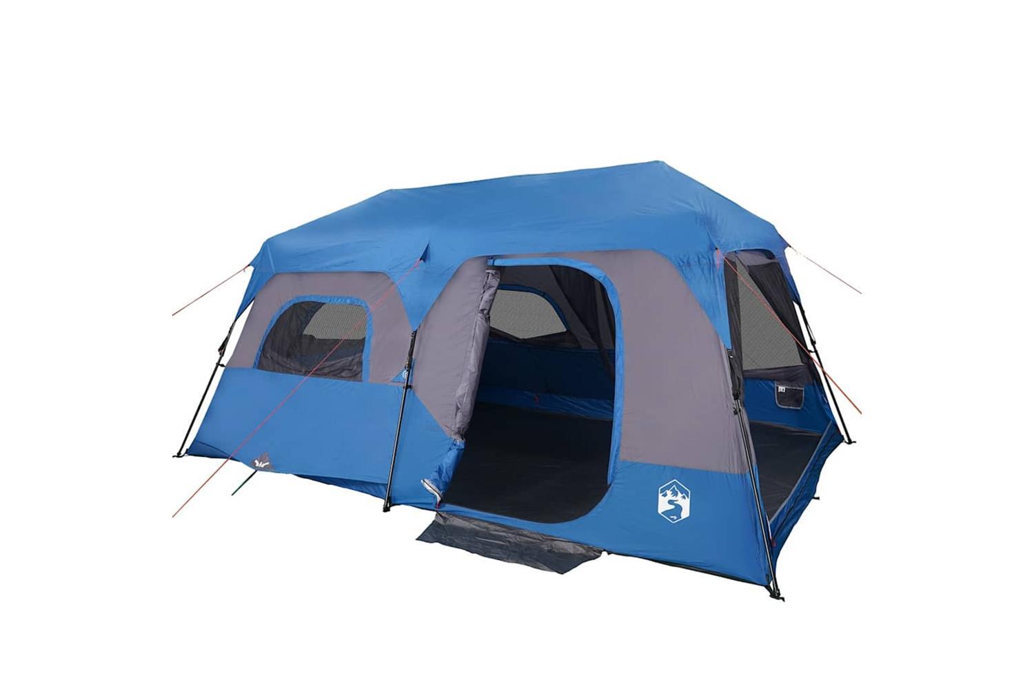 Vidaxl Family Tent 9-person Blue Quick Release Waterproof-3