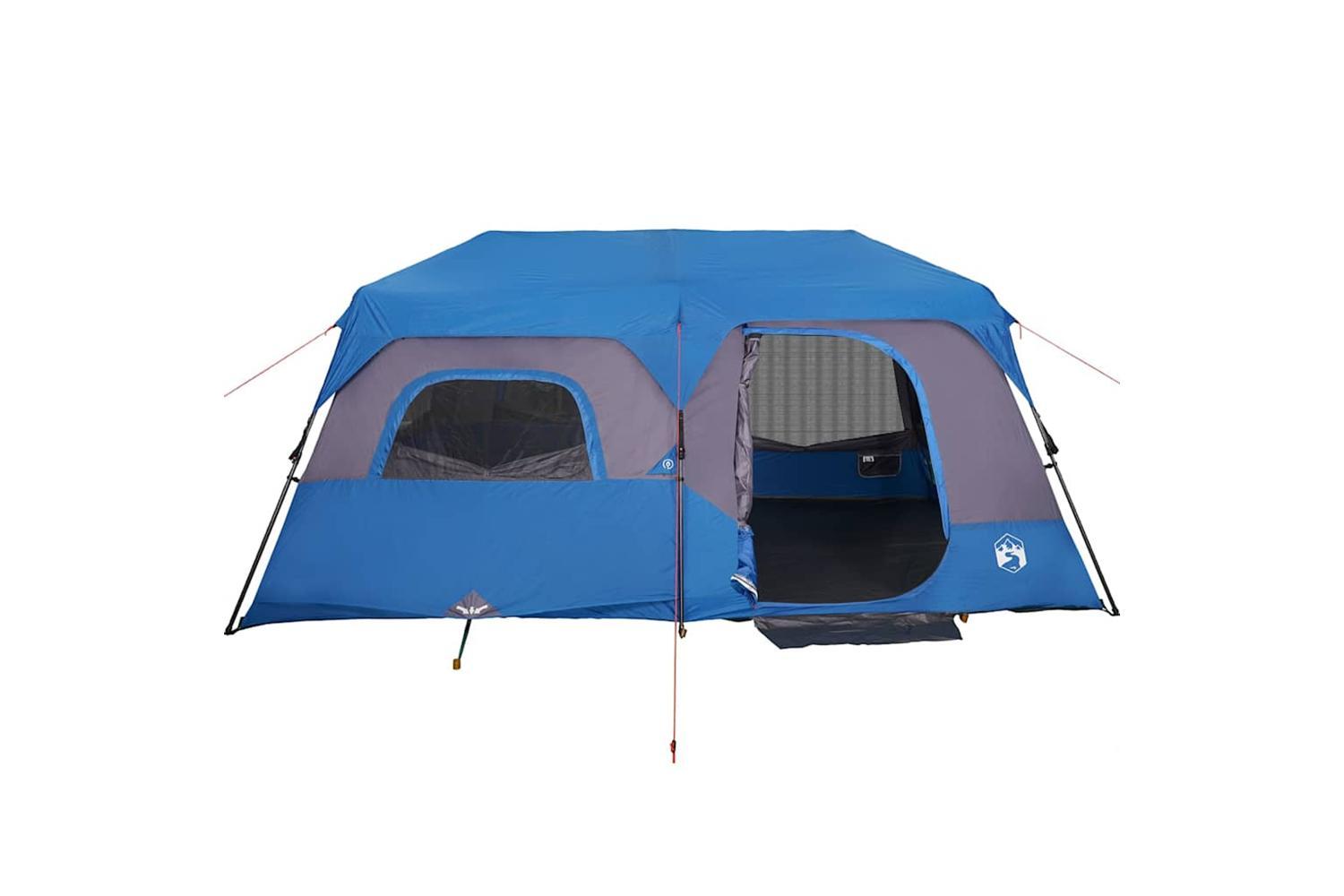 Vidaxl Family Tent 9-person Blue Quick Release Waterproof-5