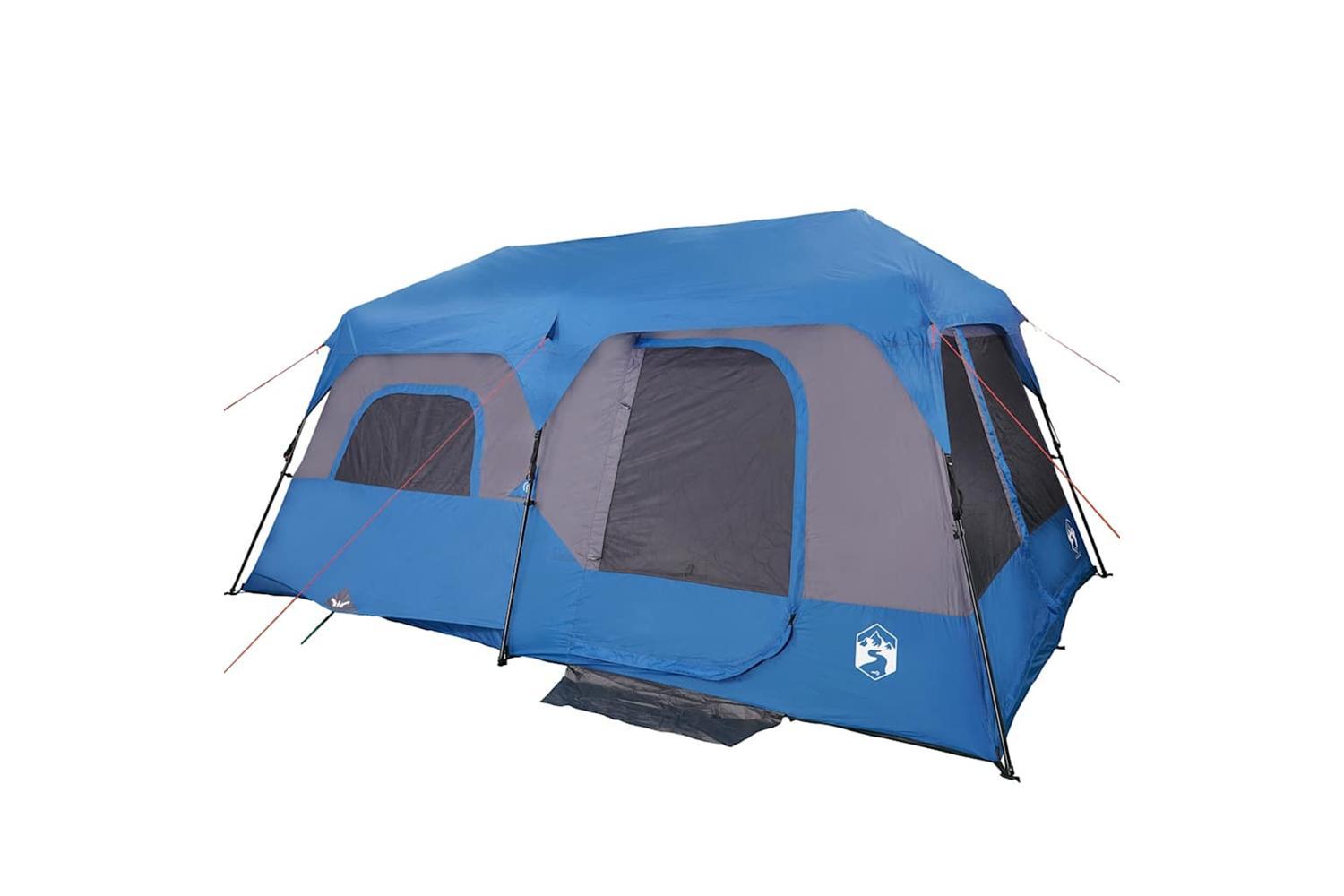 Vidaxl Family Tent 9-person Blue Quick Release Waterproof-6
