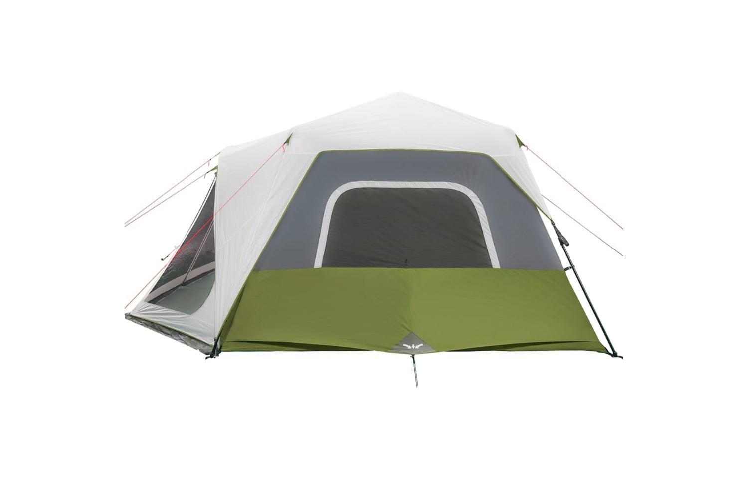 Vidaxl Family Tent With Led 10-person Light Green Quick Release-8
