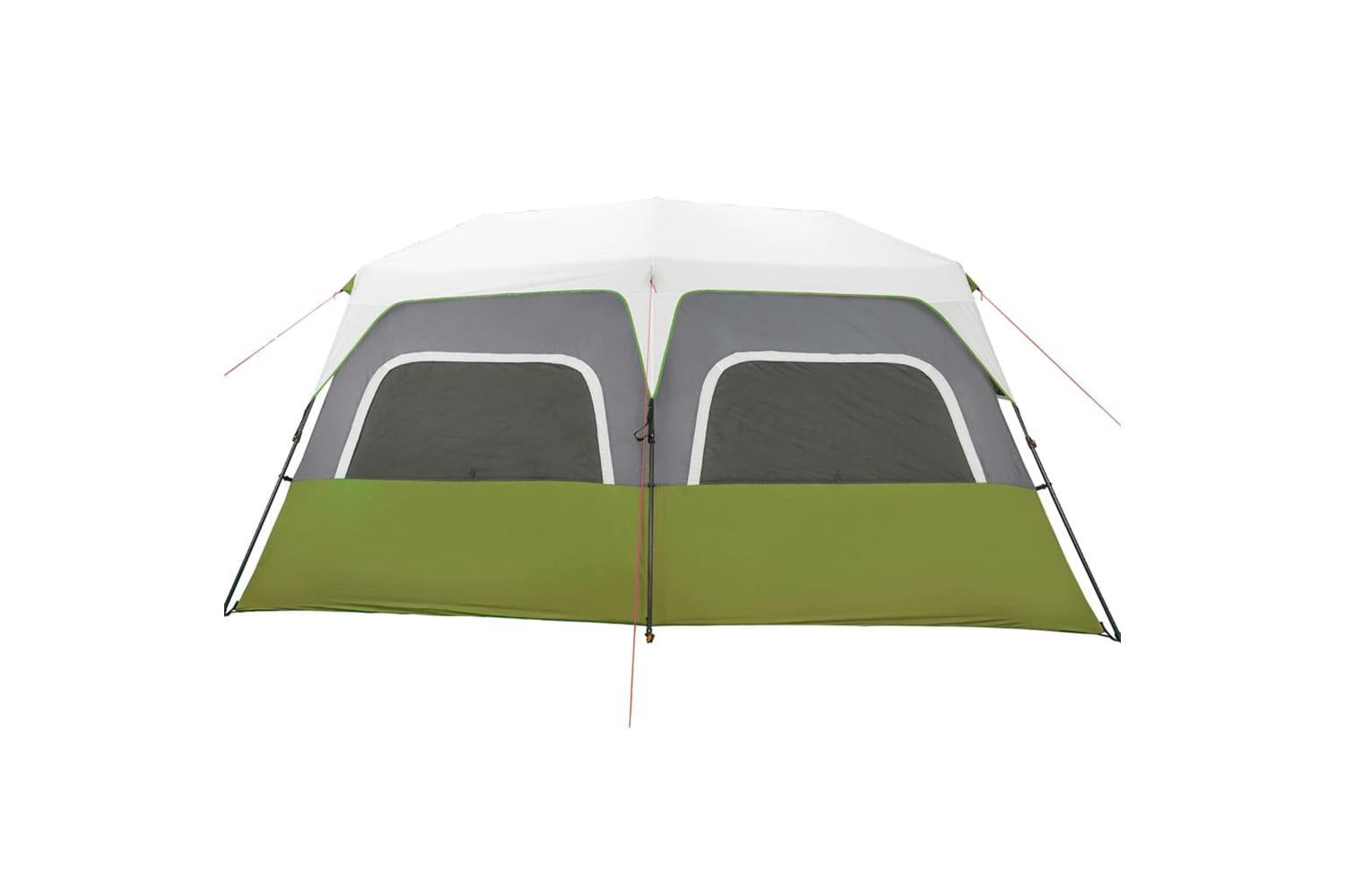 Vidaxl Family Tent With Led 10-person Light Green Quick Release-9