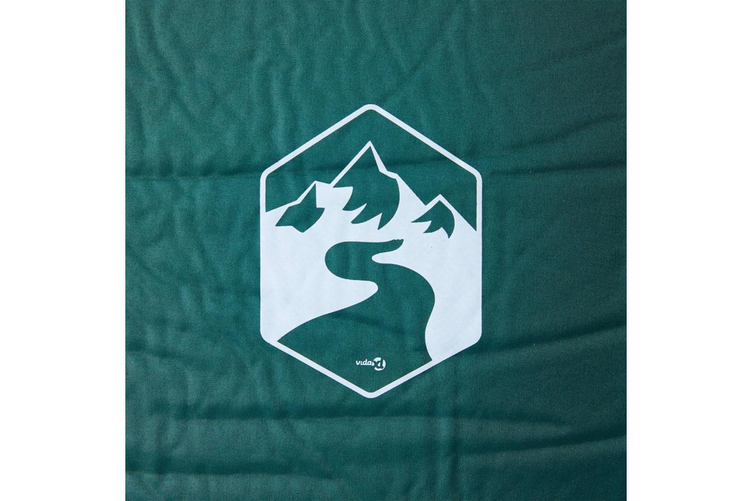 Vidaxl Self Inflating Camping Mattress With Pillow 1-person Green-3
