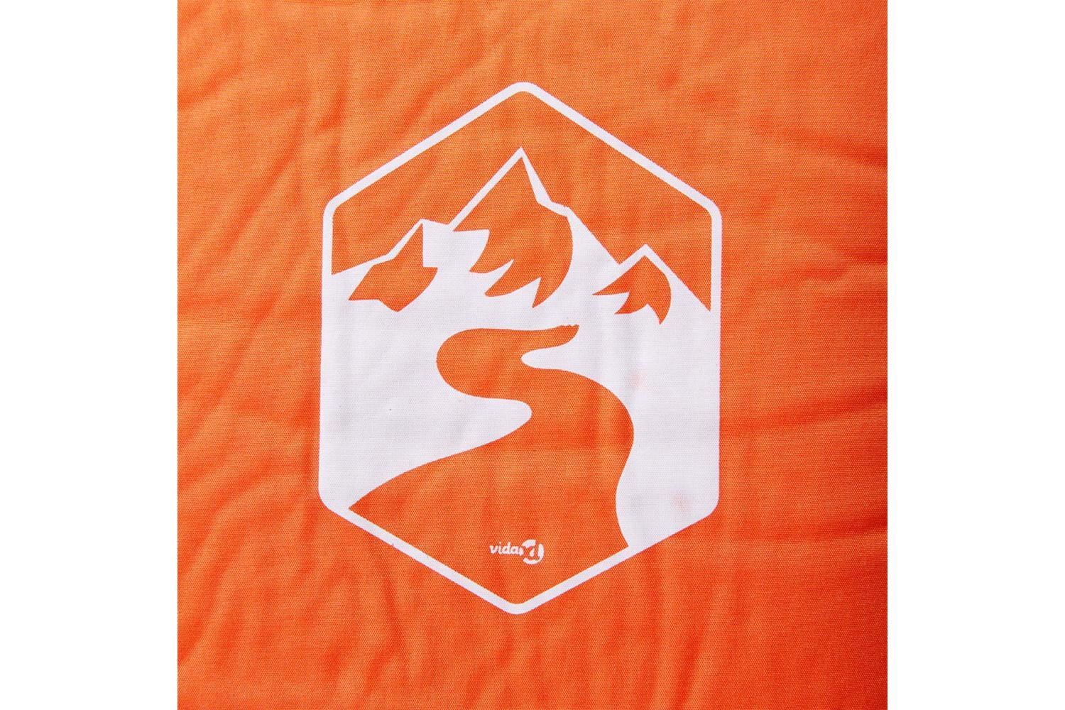 Vidaxl Self Inflating Camping Mattress With Pillow 1-person Orange-3