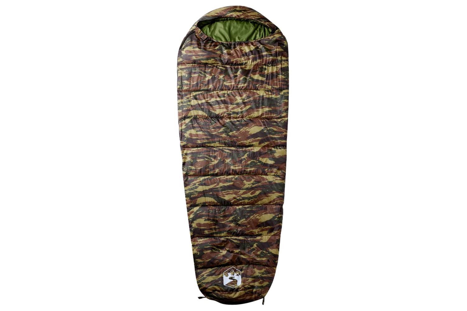 Vidaxl Mummy Sleeping Bag For Adults Camping 3 Seasons-2