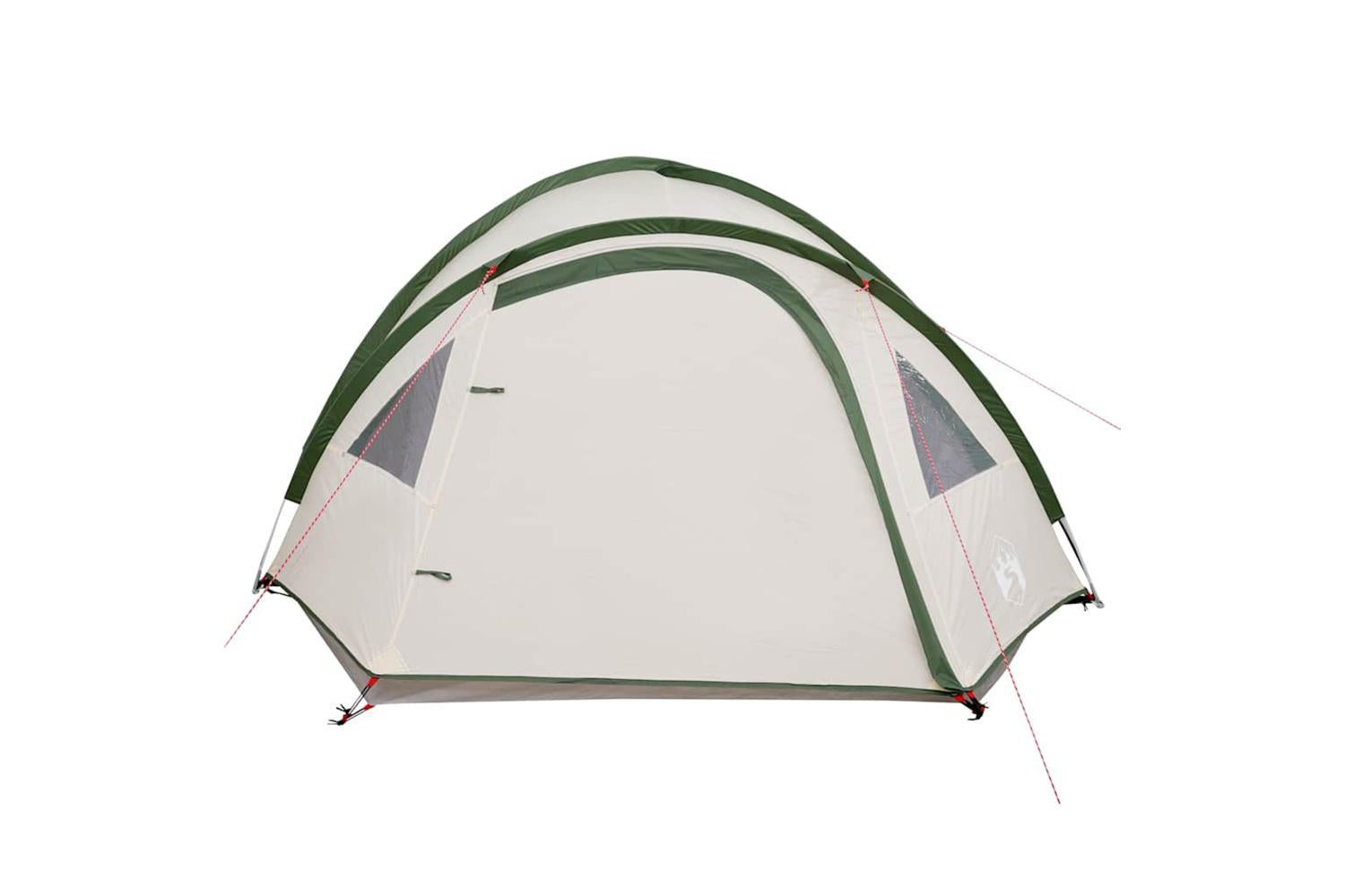 Vidaxl Camping Tent Dome 4-person Green Waterproof-6