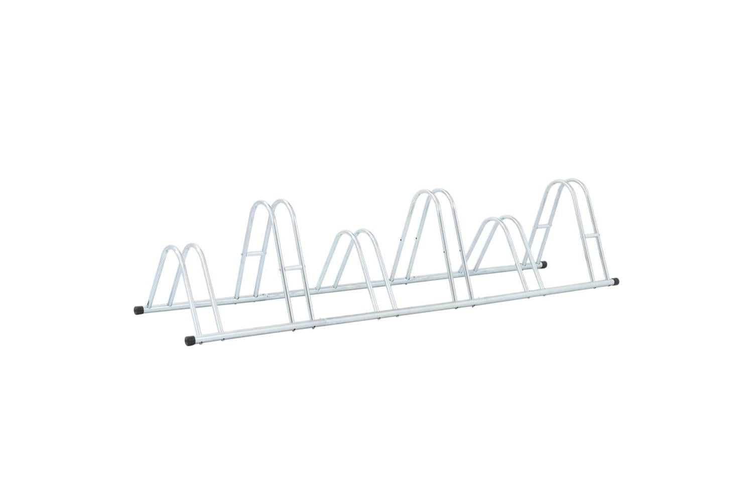 Vidaxl Bicycle Stand For 6 Bikes Floor Freestanding Galvanised Steel