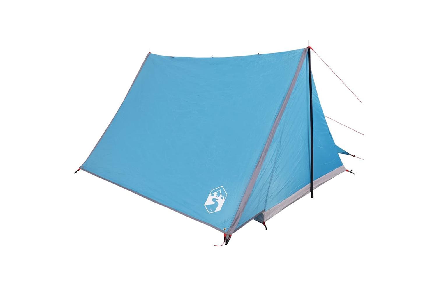 Vidaxl Camping Tent 2-person Blue Waterproof-4