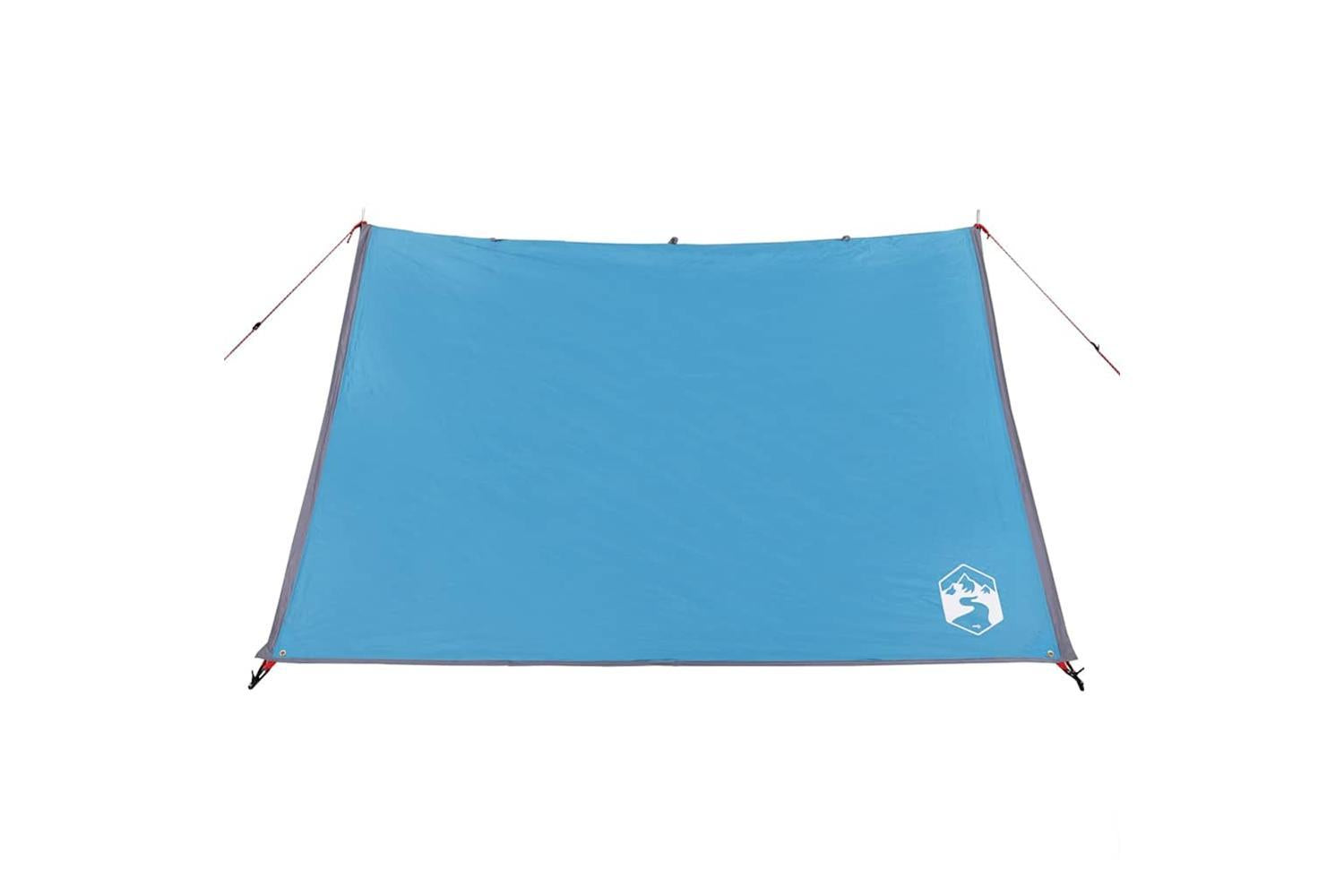 Vidaxl Camping Tent 2-person Blue Waterproof-5