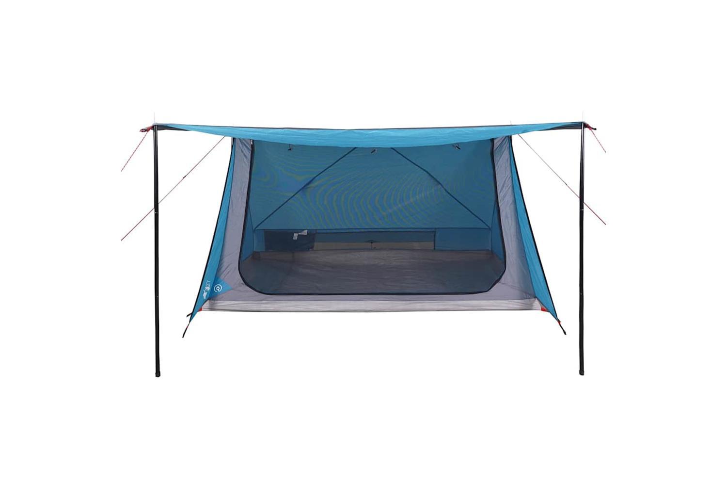 Vidaxl Camping Tent 2-person Blue Waterproof-9