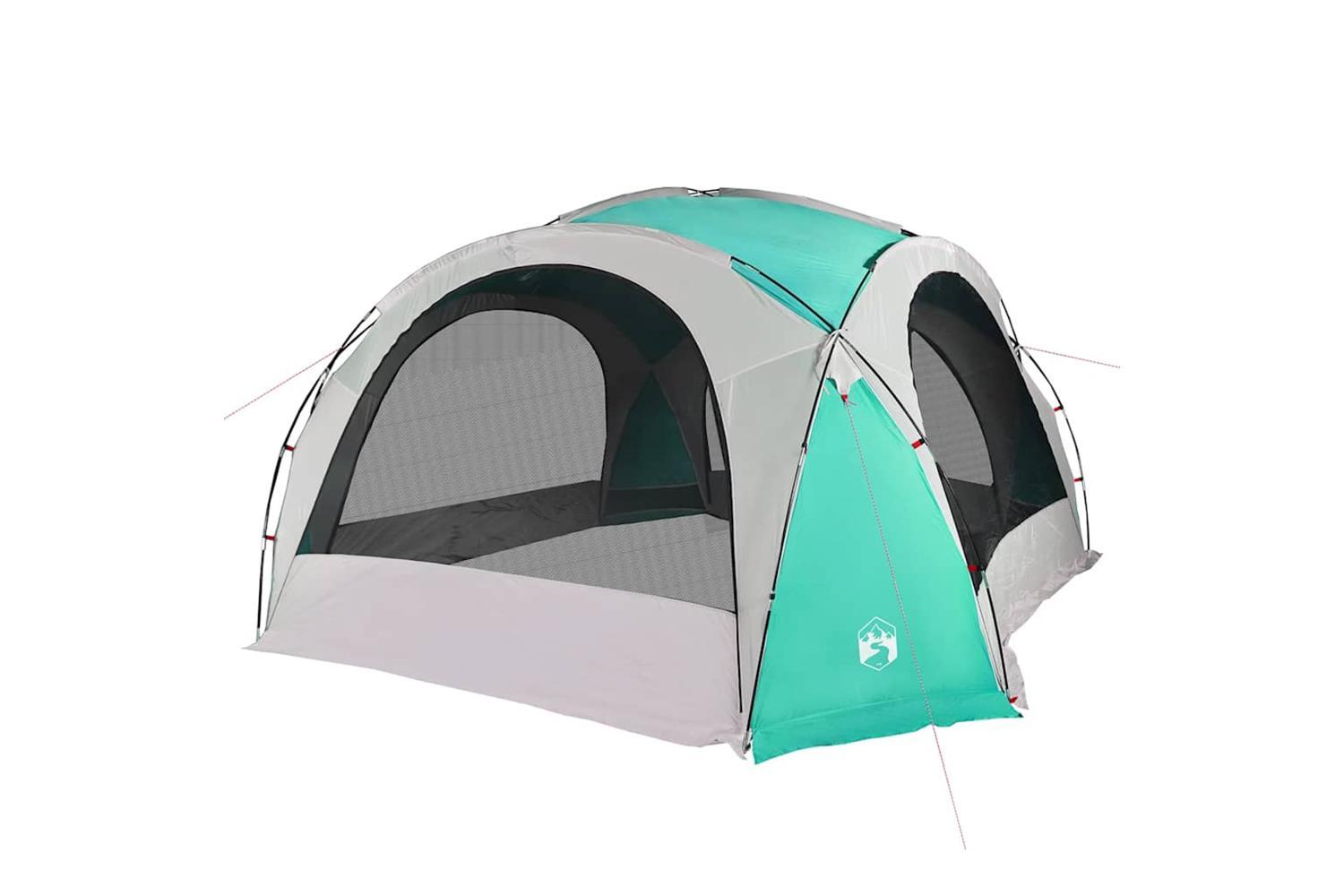 Vidaxl Party Tent Green Waterproof-4
