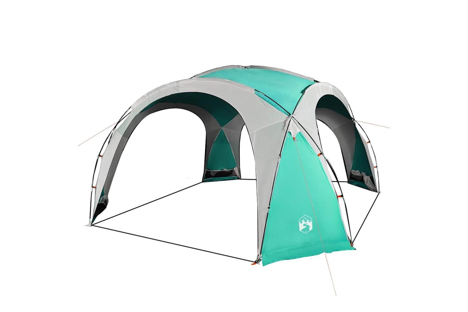 Vidaxl Party Tent Green Waterproof-5