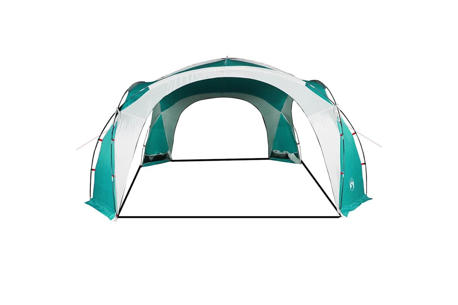 Vidaxl Party Tent Green Waterproof-6