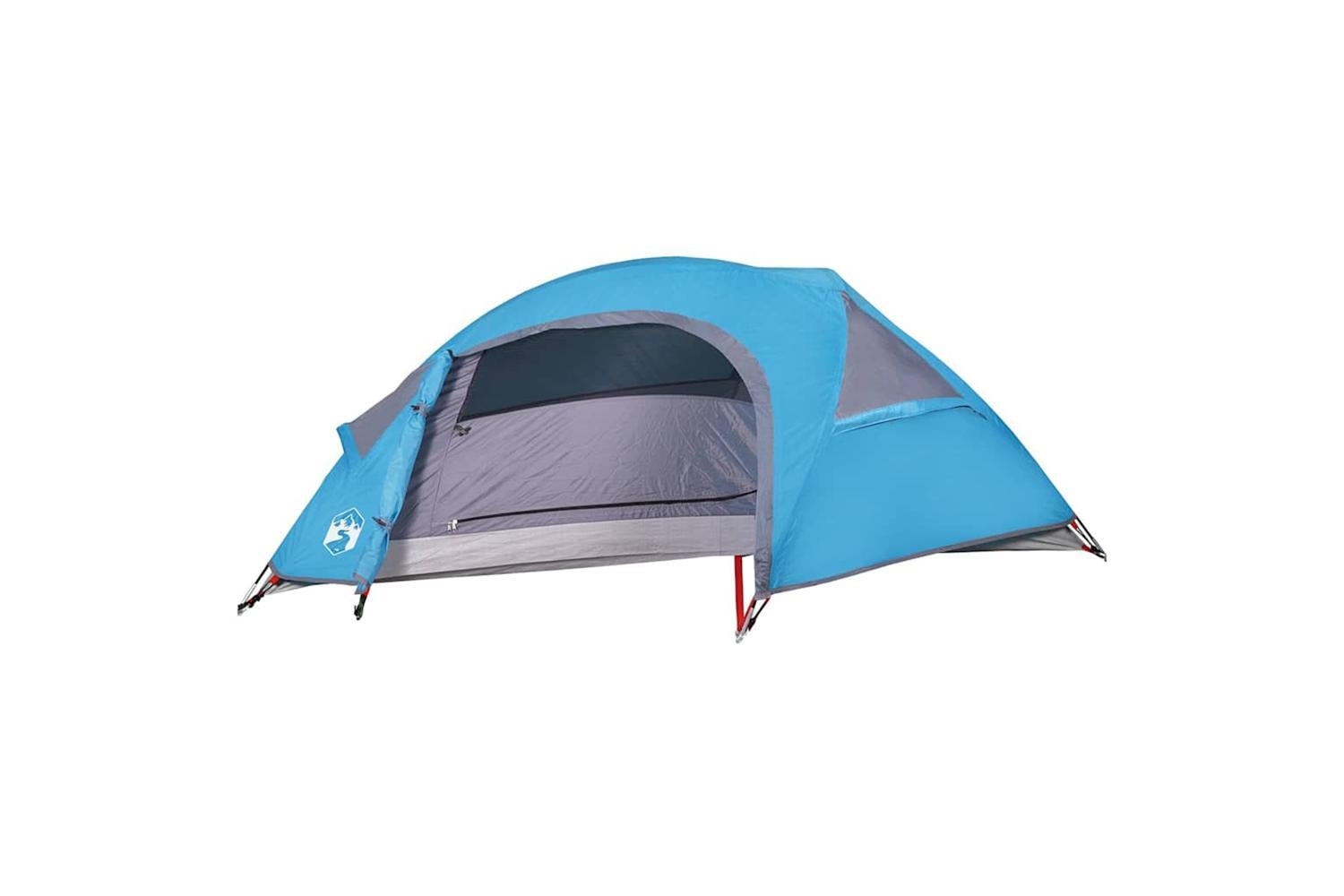 Vidaxl Camping Tent Dome 1-person Blue Waterproof-6