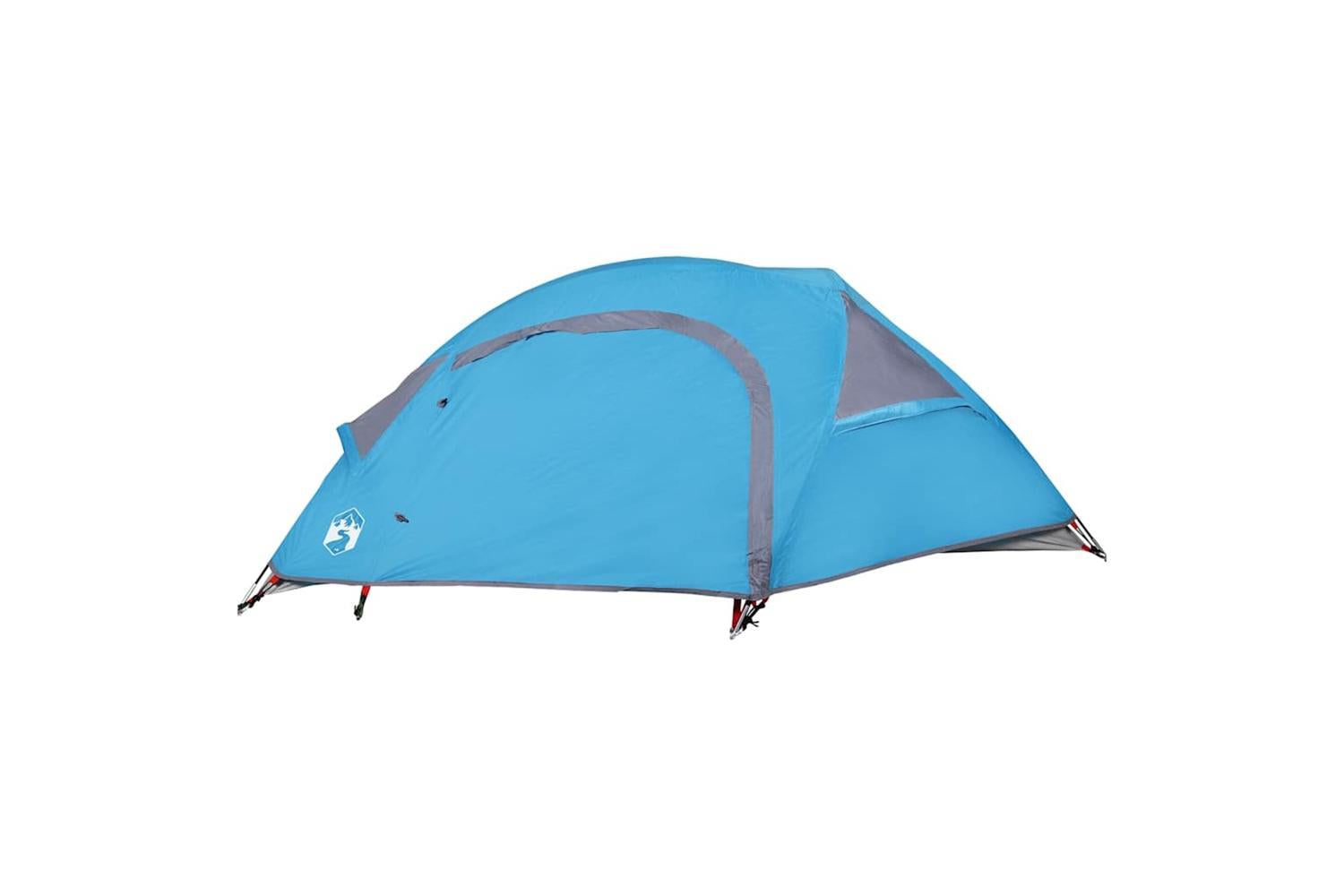 Vidaxl Camping Tent Dome 1-person Blue Waterproof-7