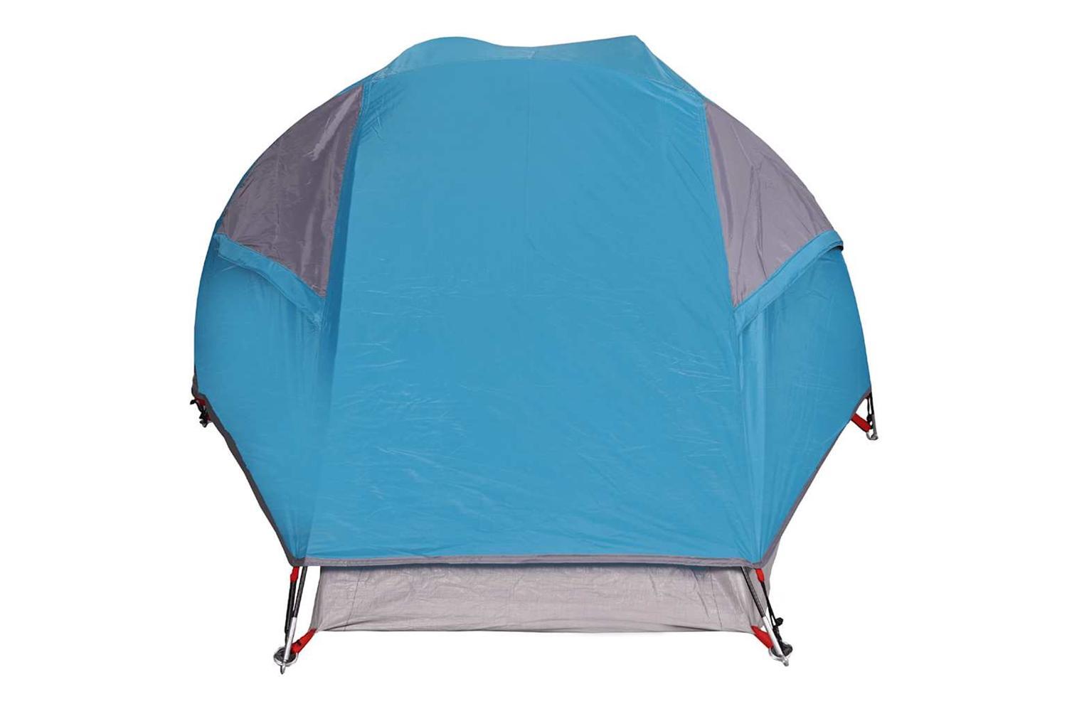 Vidaxl Camping Tent Dome 1-person Blue Waterproof-8