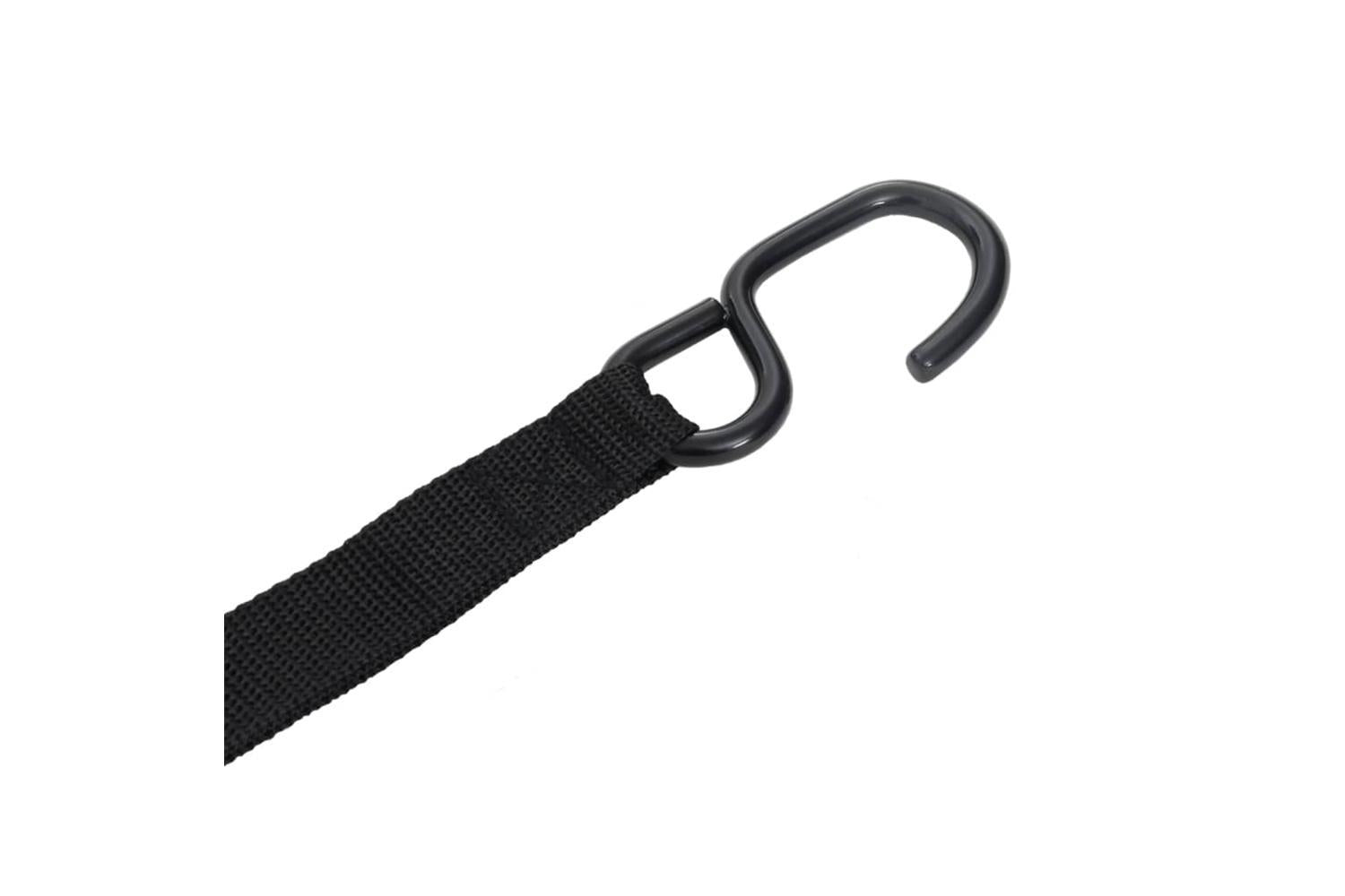 Vidaxl Double Kayak Storage Straps With Paddle Clips 50 Kg-7