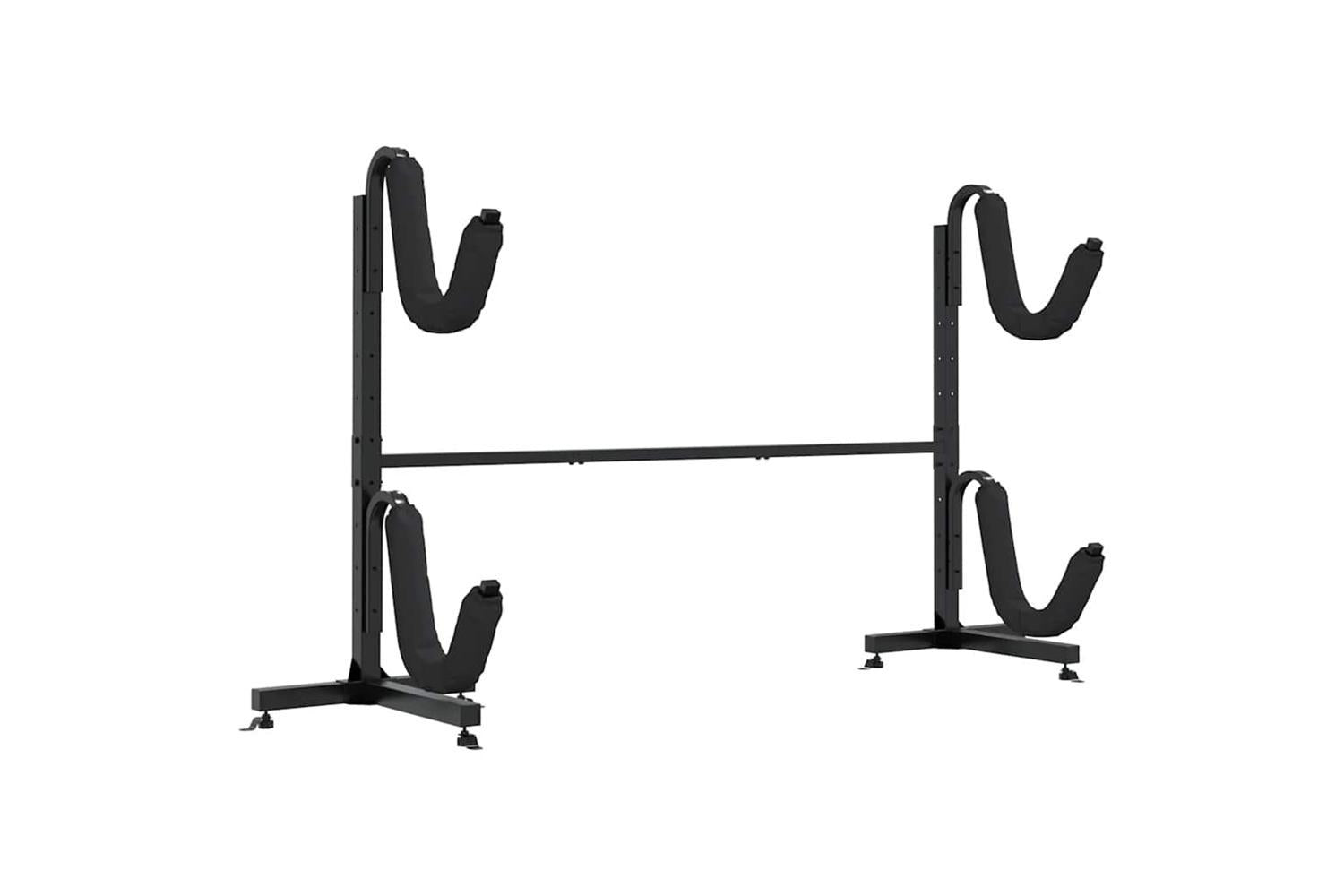 Vidaxl Kayak Storage Rack For 2 KayakÃ¢Â 250x57x127.5 CmÃ¢Â steel-2