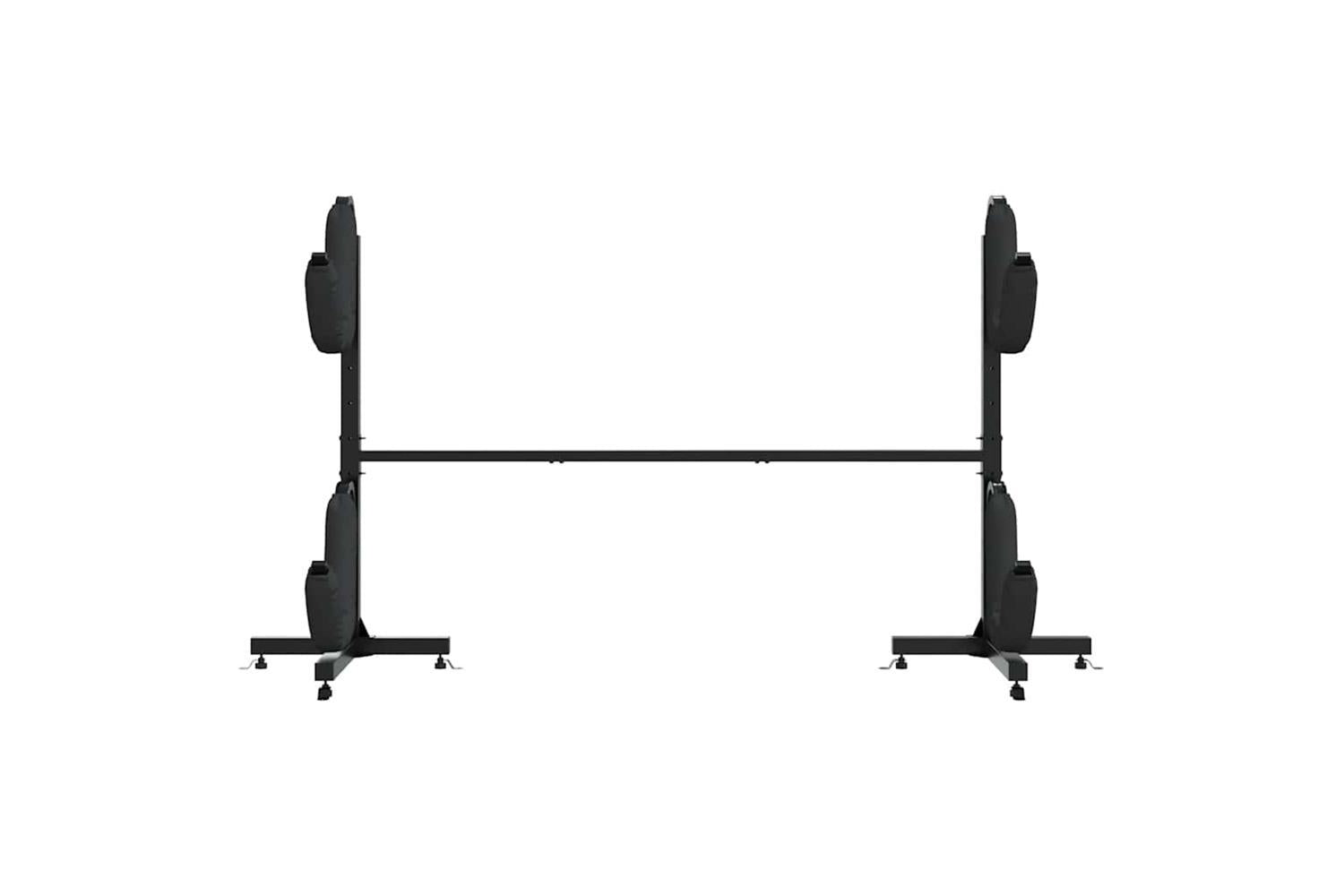 Vidaxl Kayak Storage Rack For 2 KayakÃ¢Â 250x57x127.5 CmÃ¢Â steel-4