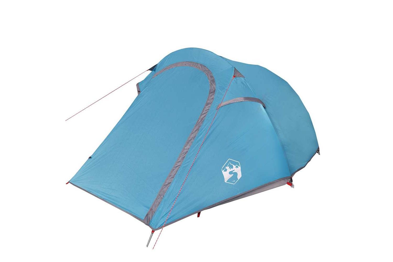 Vidaxl Camping Tent Tunnel 2-person Blue Waterproof-5