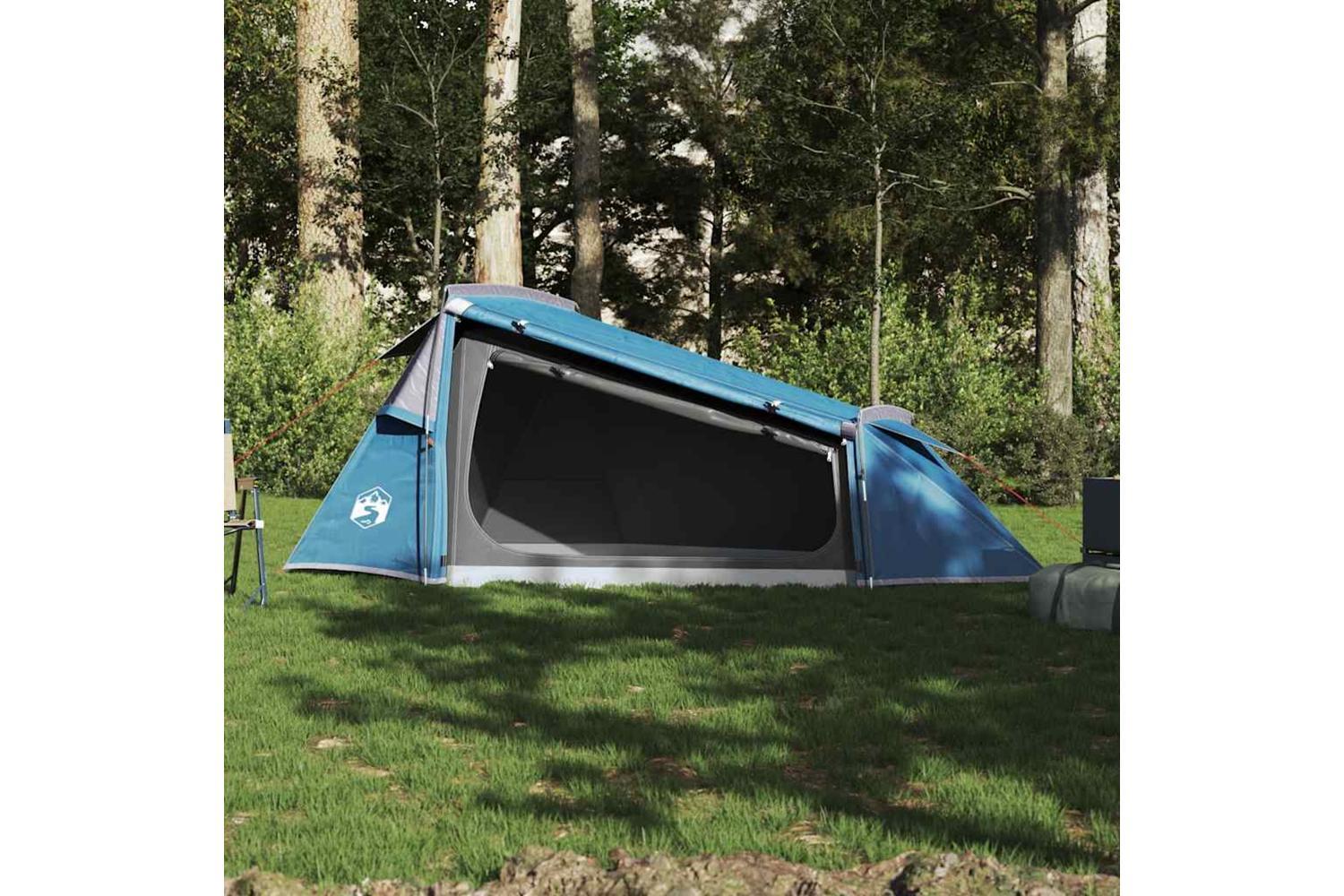 Vidaxl Camping Tent Tunnel 2-person Blue Waterproof-3