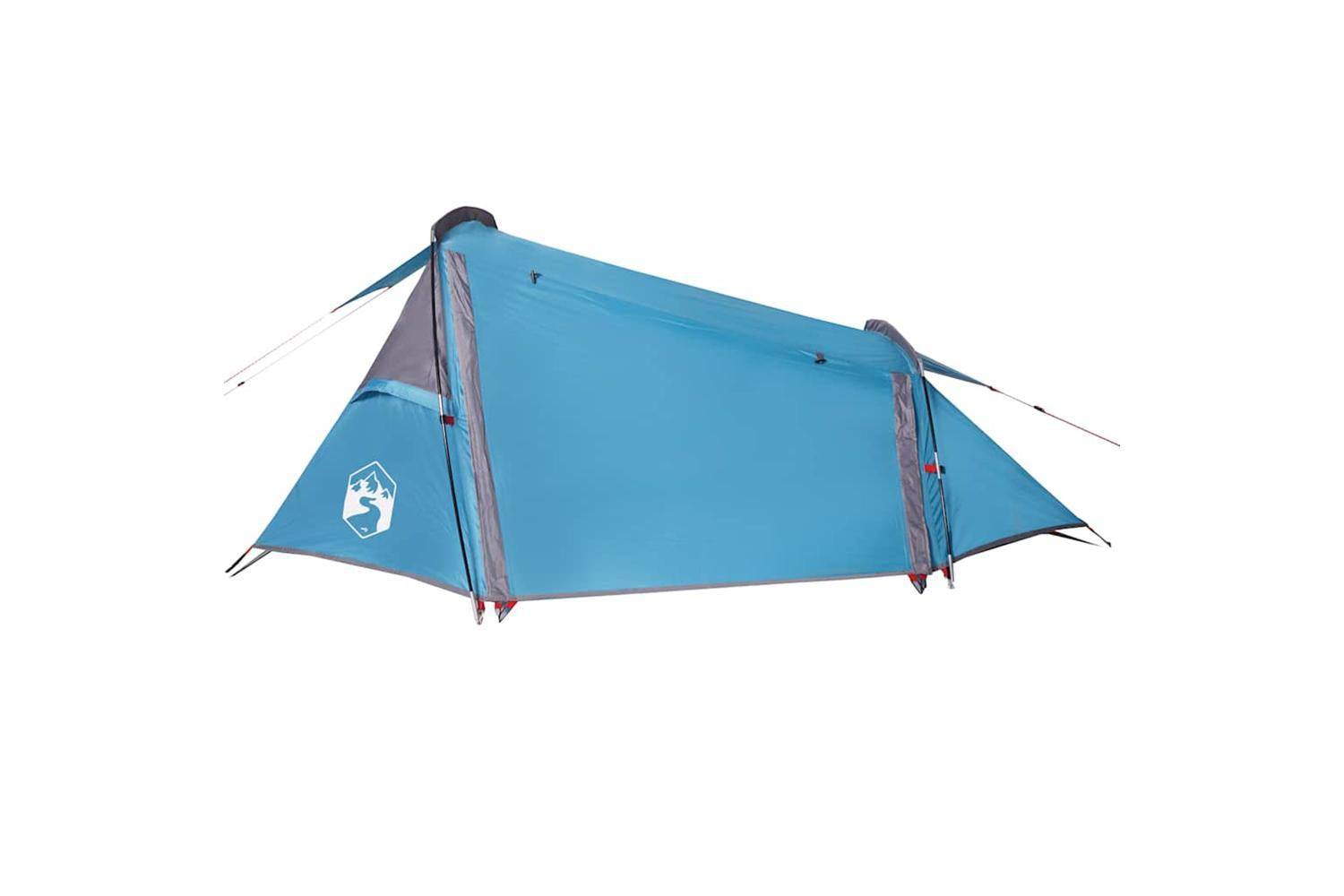 Vidaxl Camping Tent Tunnel 2-person Blue Waterproof-5
