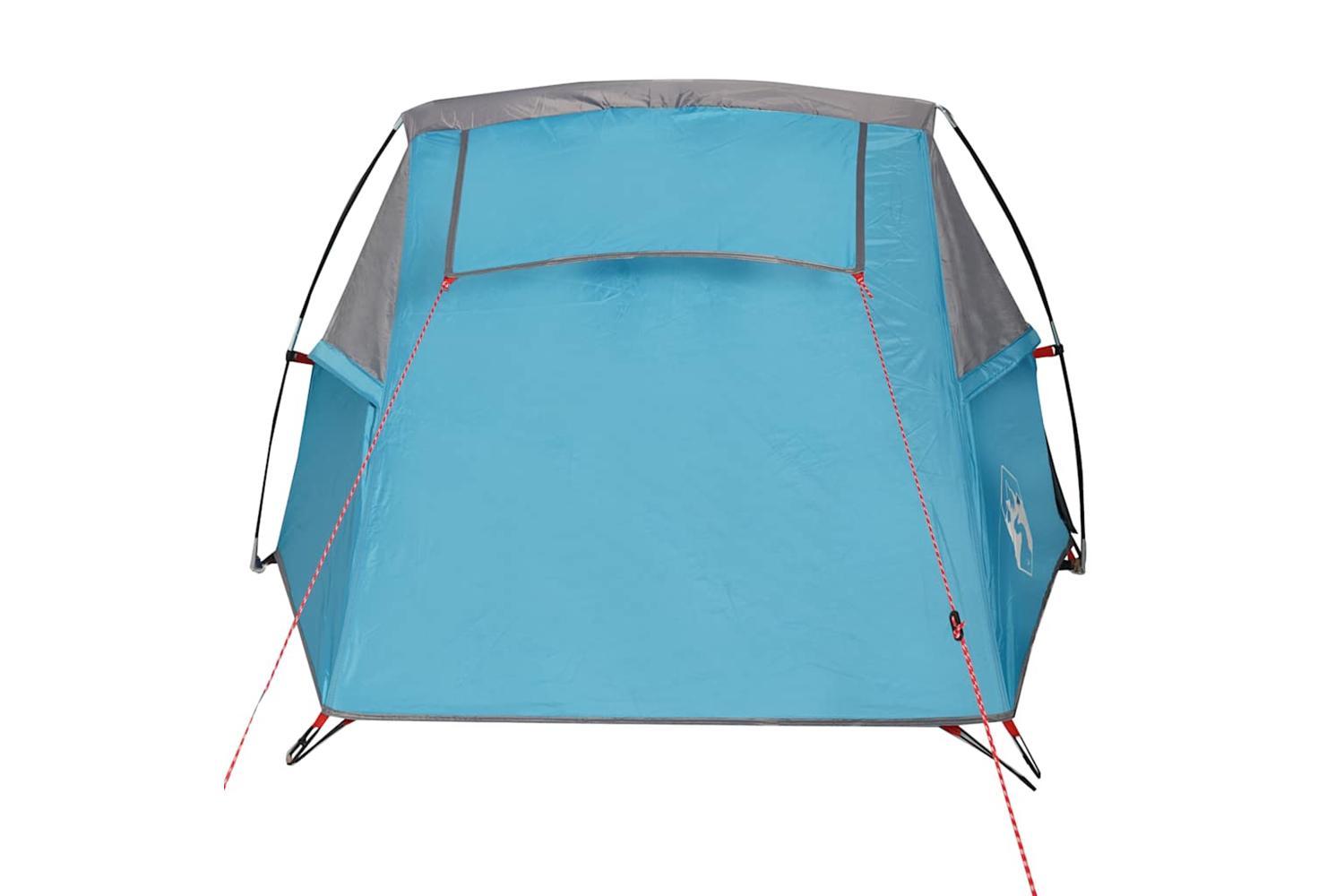 Vidaxl Camping Tent Tunnel 2-person Blue Waterproof-8