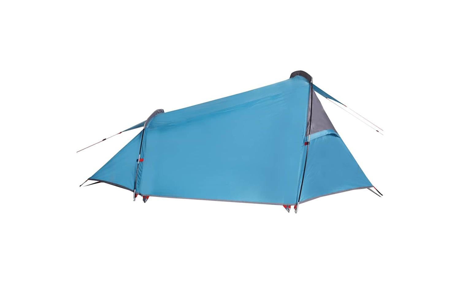 Vidaxl Camping Tent Tunnel 2-person Blue Waterproof-9