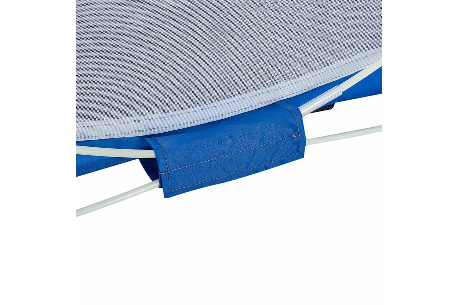 Vidaxl Beach Tent Azure Blue Pop-up Waterproof-10